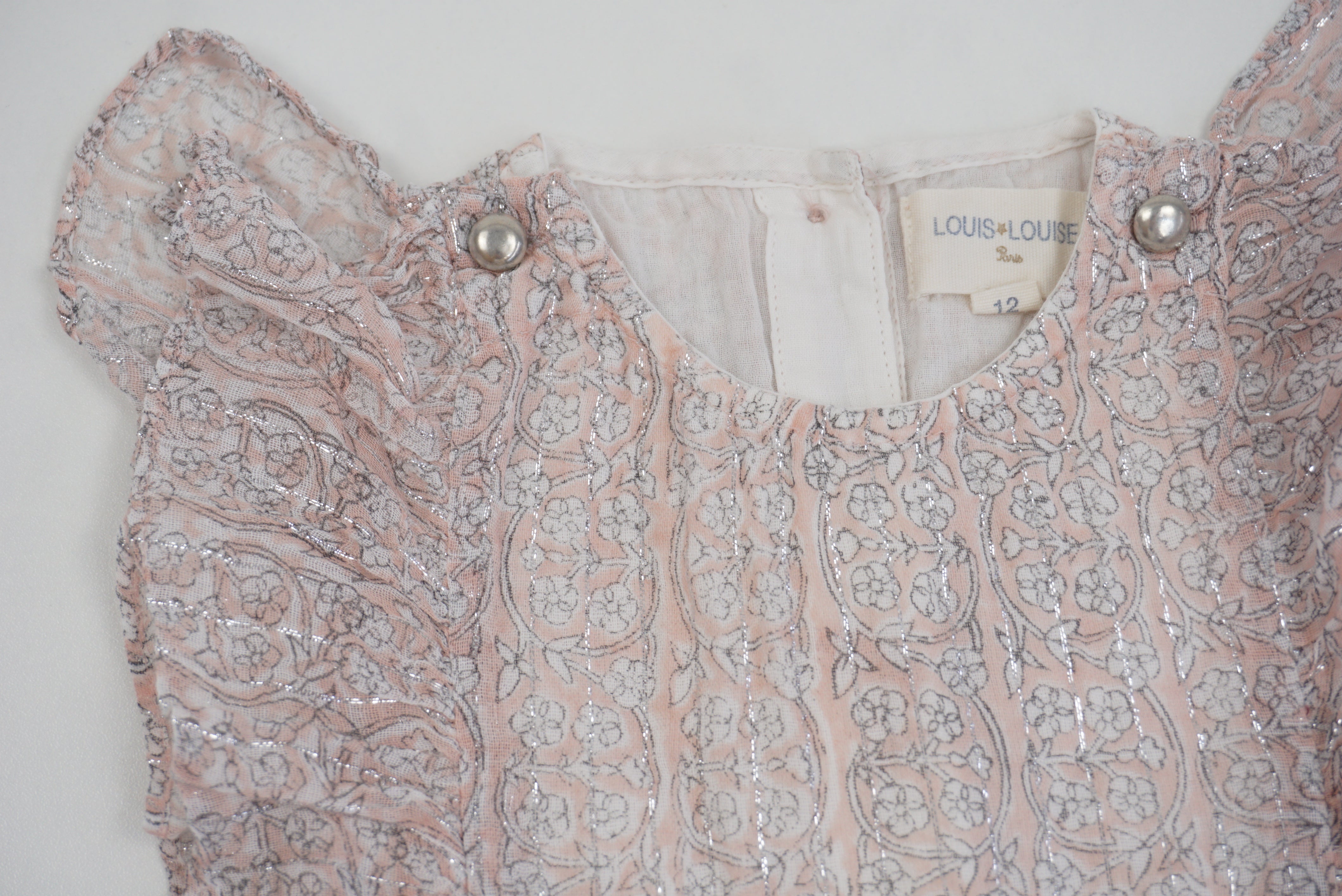 Combinaison Rose - 12 mois