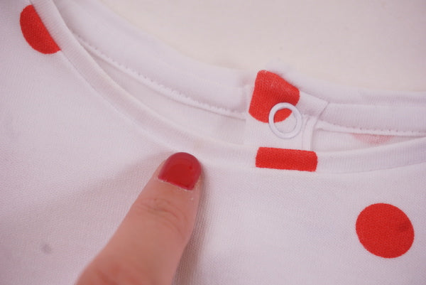 Body Blanc - 6/12 mois