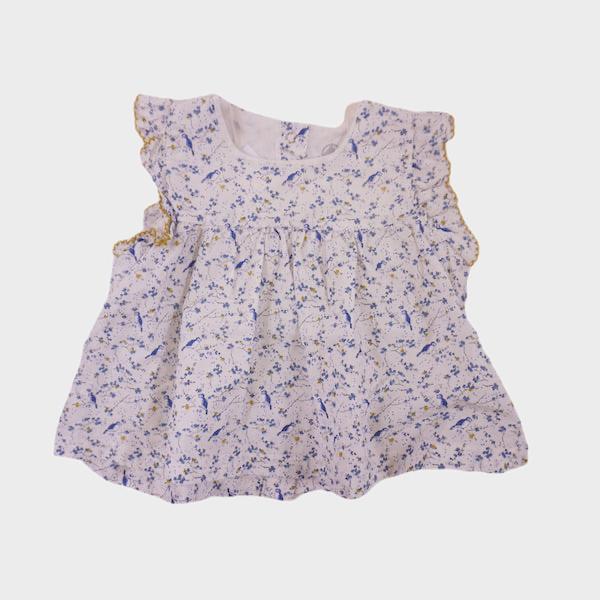 Blouse Blanc - 12 mois