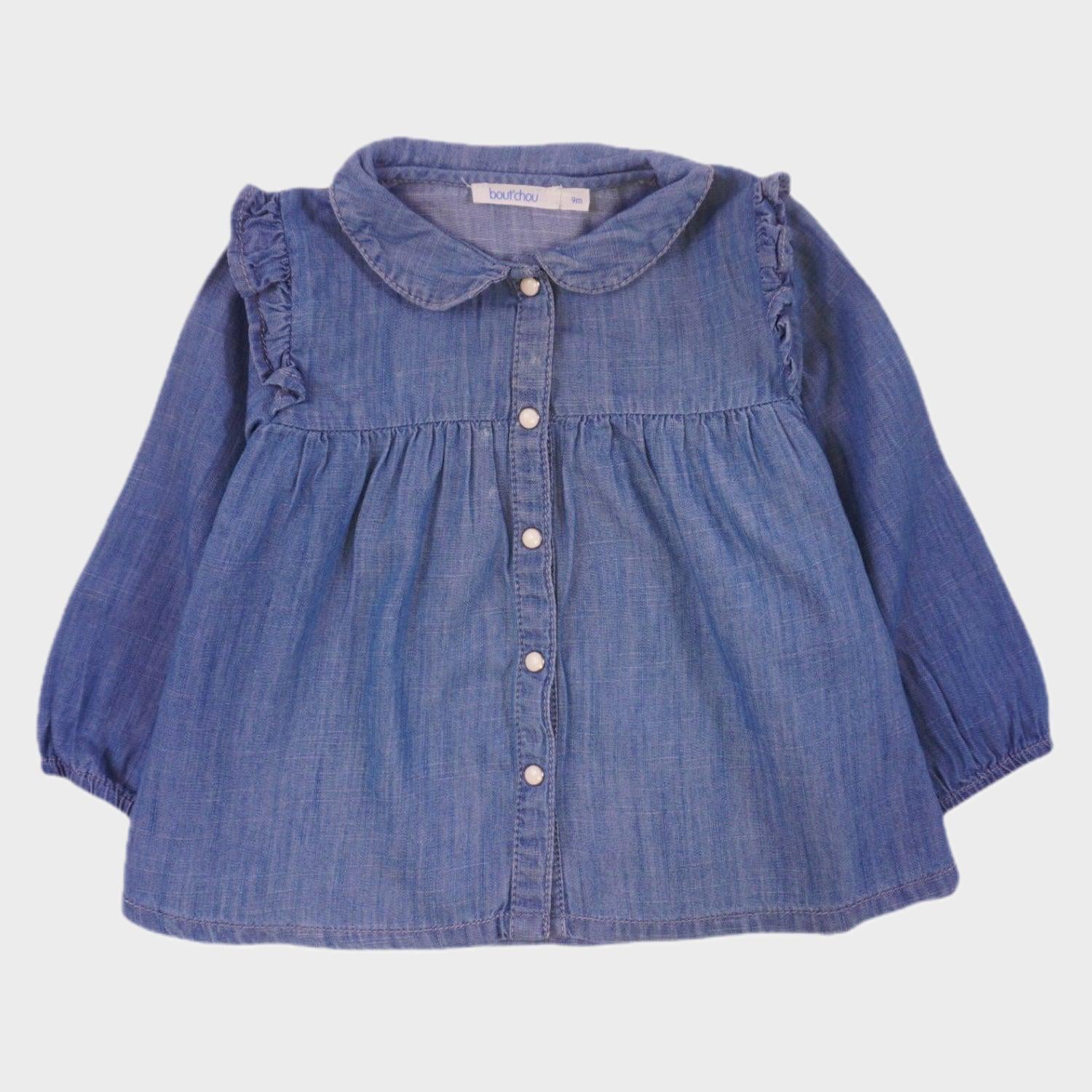 Chemise Bleu - 9 mois