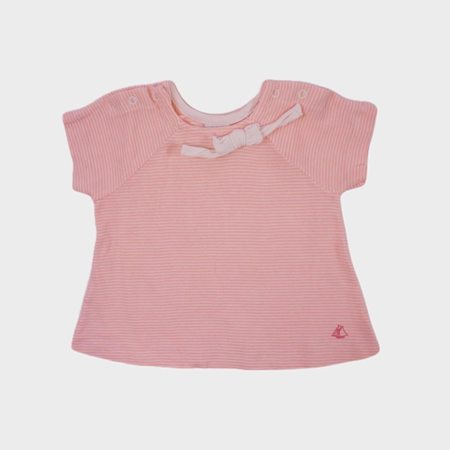 T-shirt Rose - 6 mois