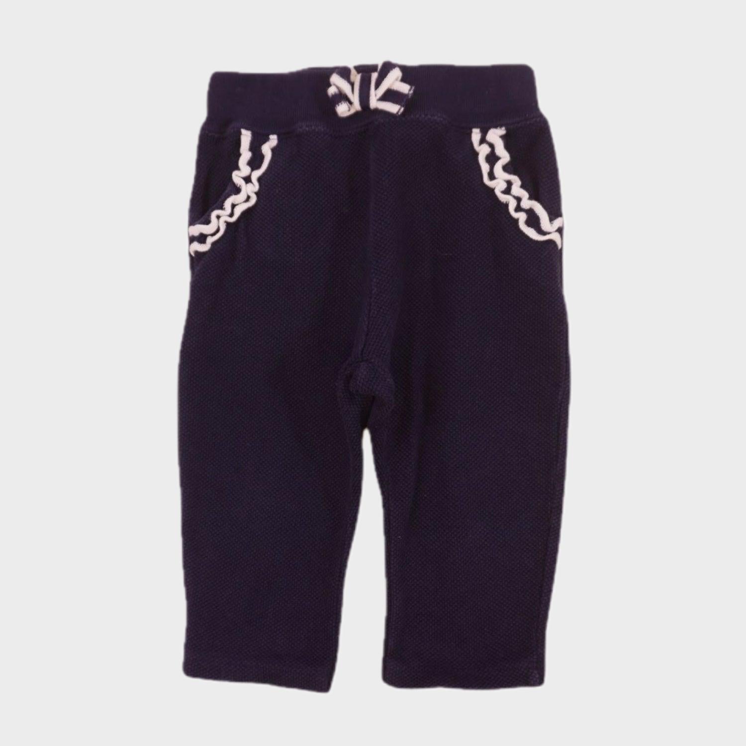 Pantalon Bleu - 12 mois