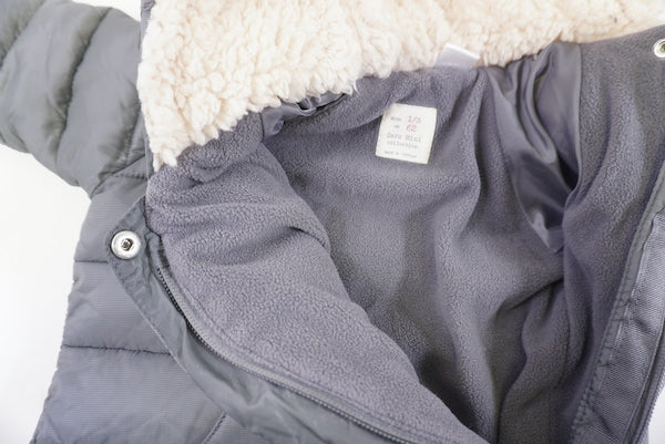 Combi pilote Gris - 0/3 mois