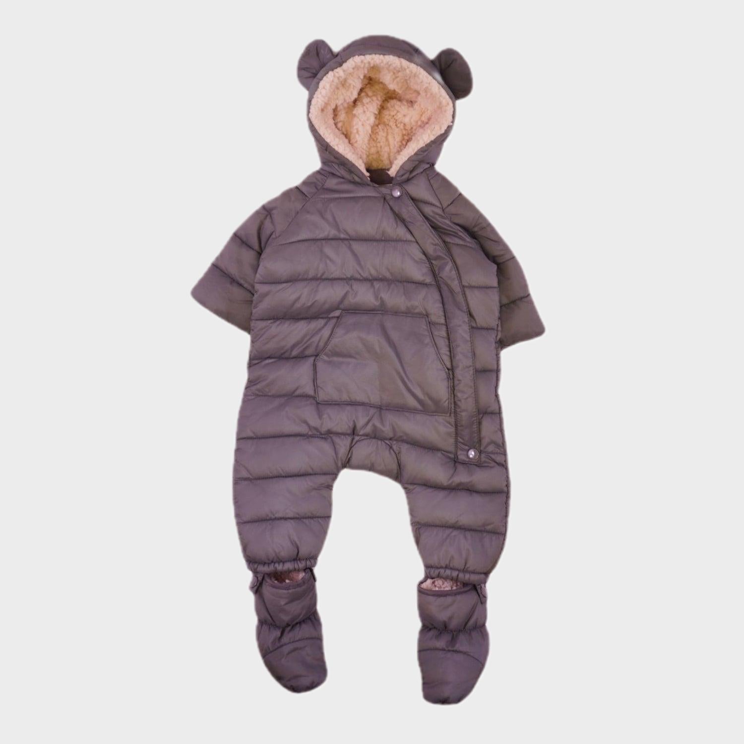 Combi pilote Gris - 0/3 mois