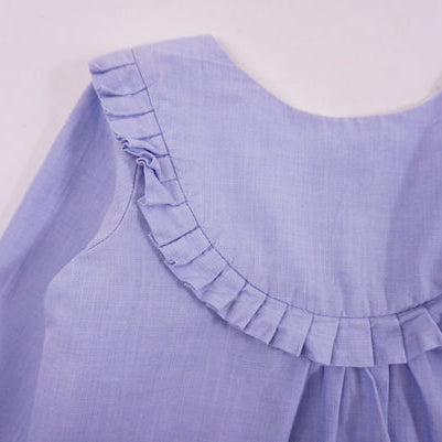 Blouse Bleu - 6 mois