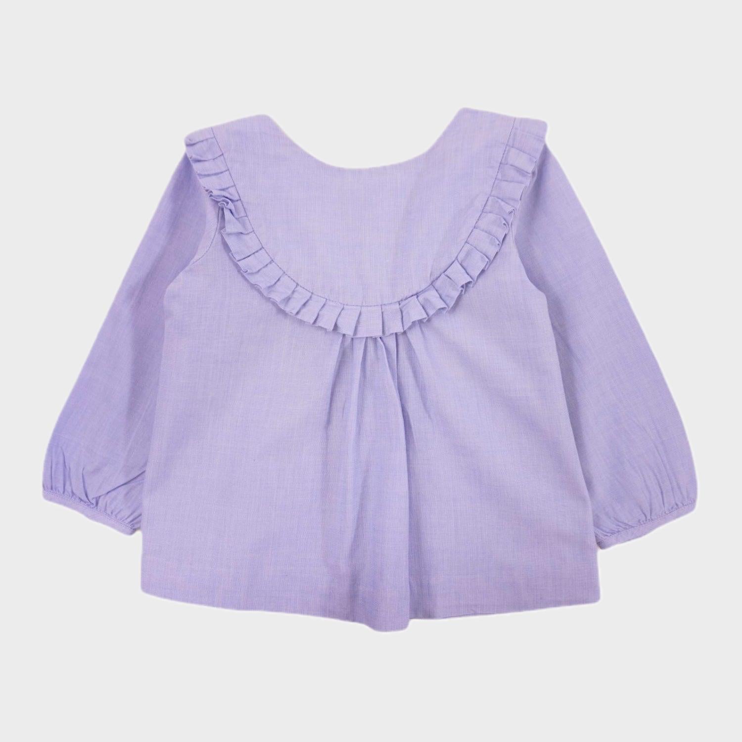 Blouse Bleu - 6 mois