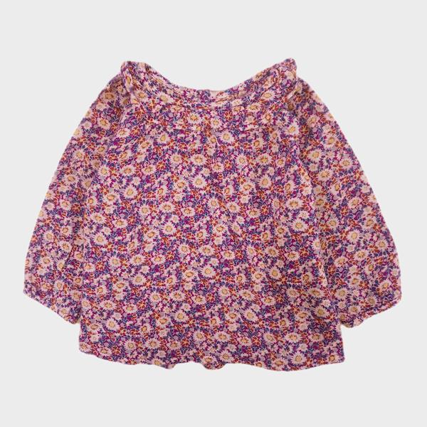 Blouse Violet - 6 mois