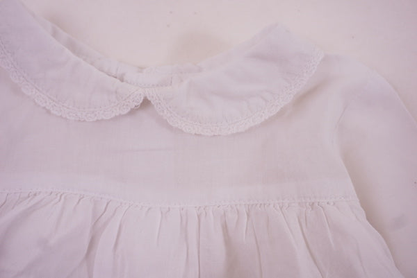 Blouse Blanc - 6 mois