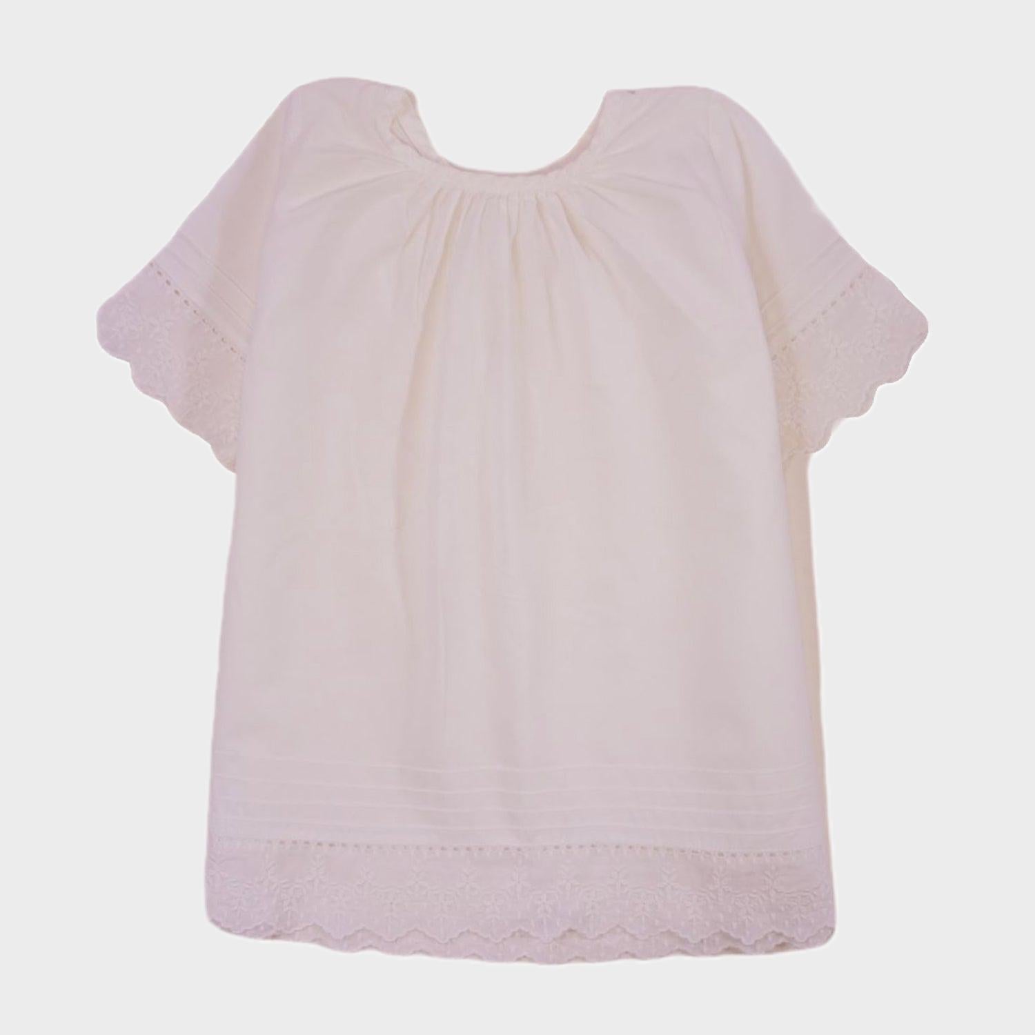 Blouse Blanc - 12 mois
