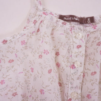 Combishort Blanc - 12 mois