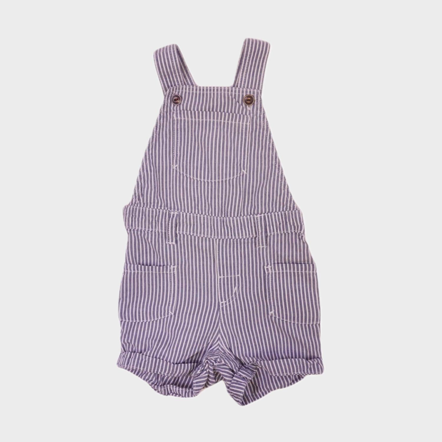 Salopette Bleu - 6 mois