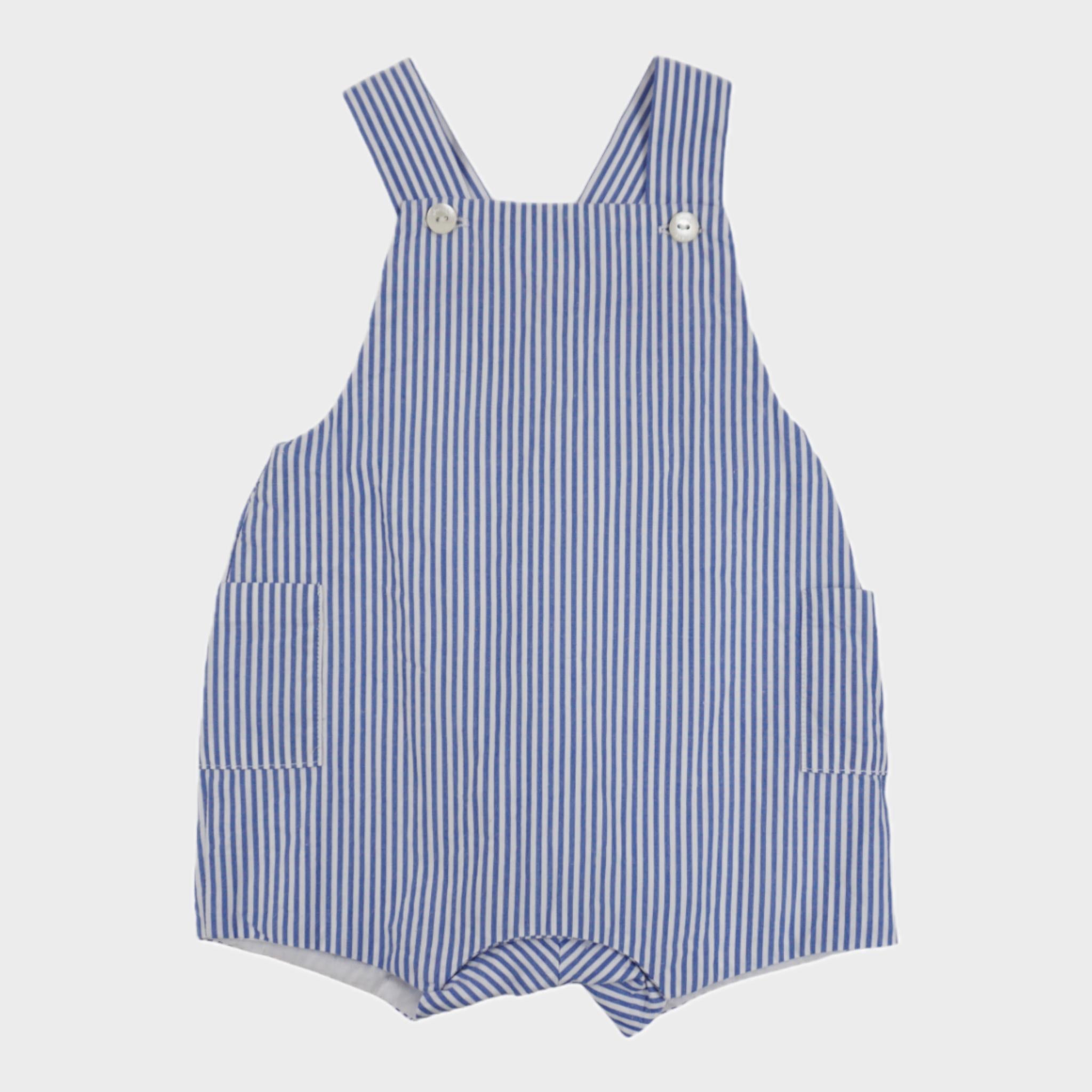 Salopette Bleu - 3 mois