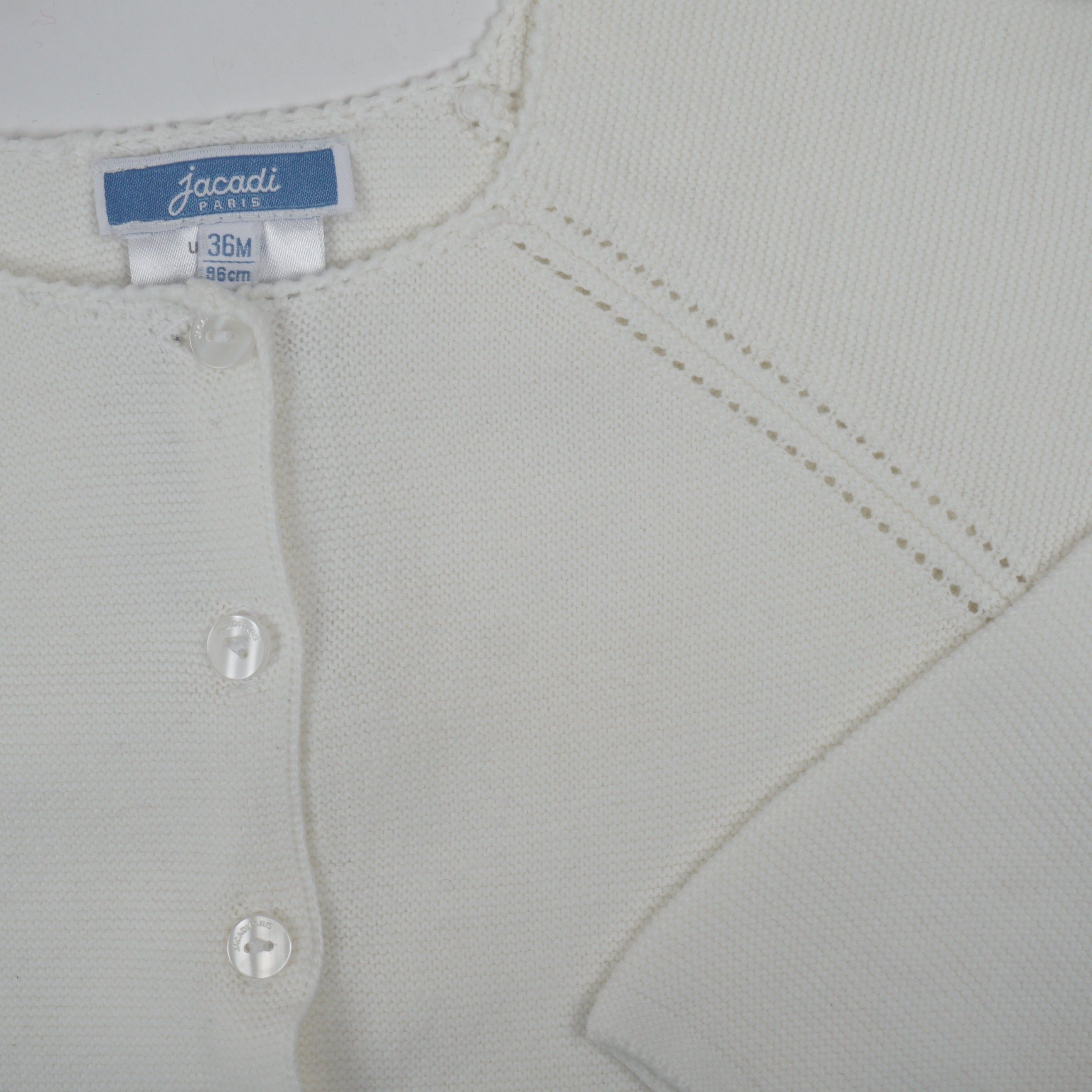 Gilet Ecru - 36 mois