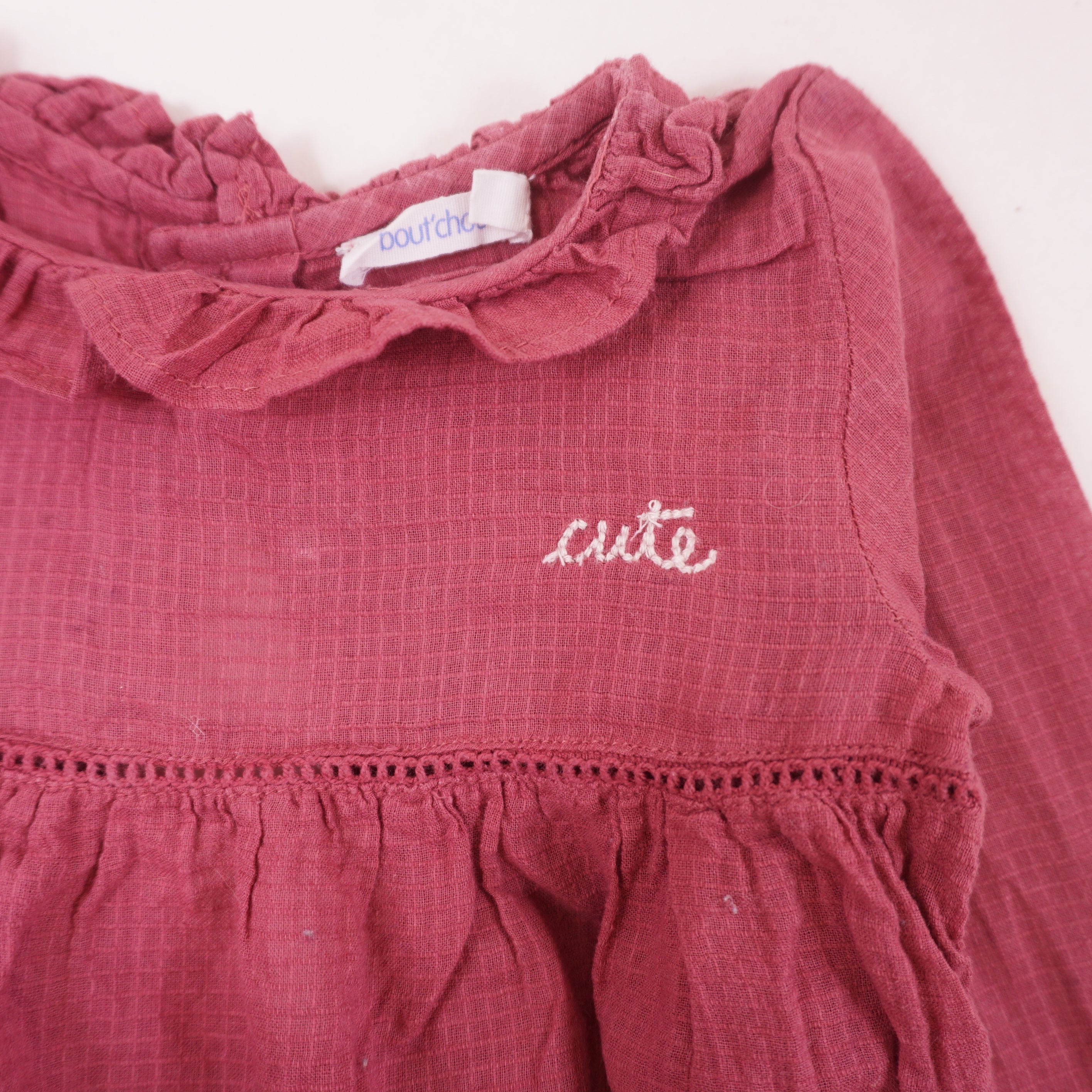 Blouse Bordeaux - 9 mois