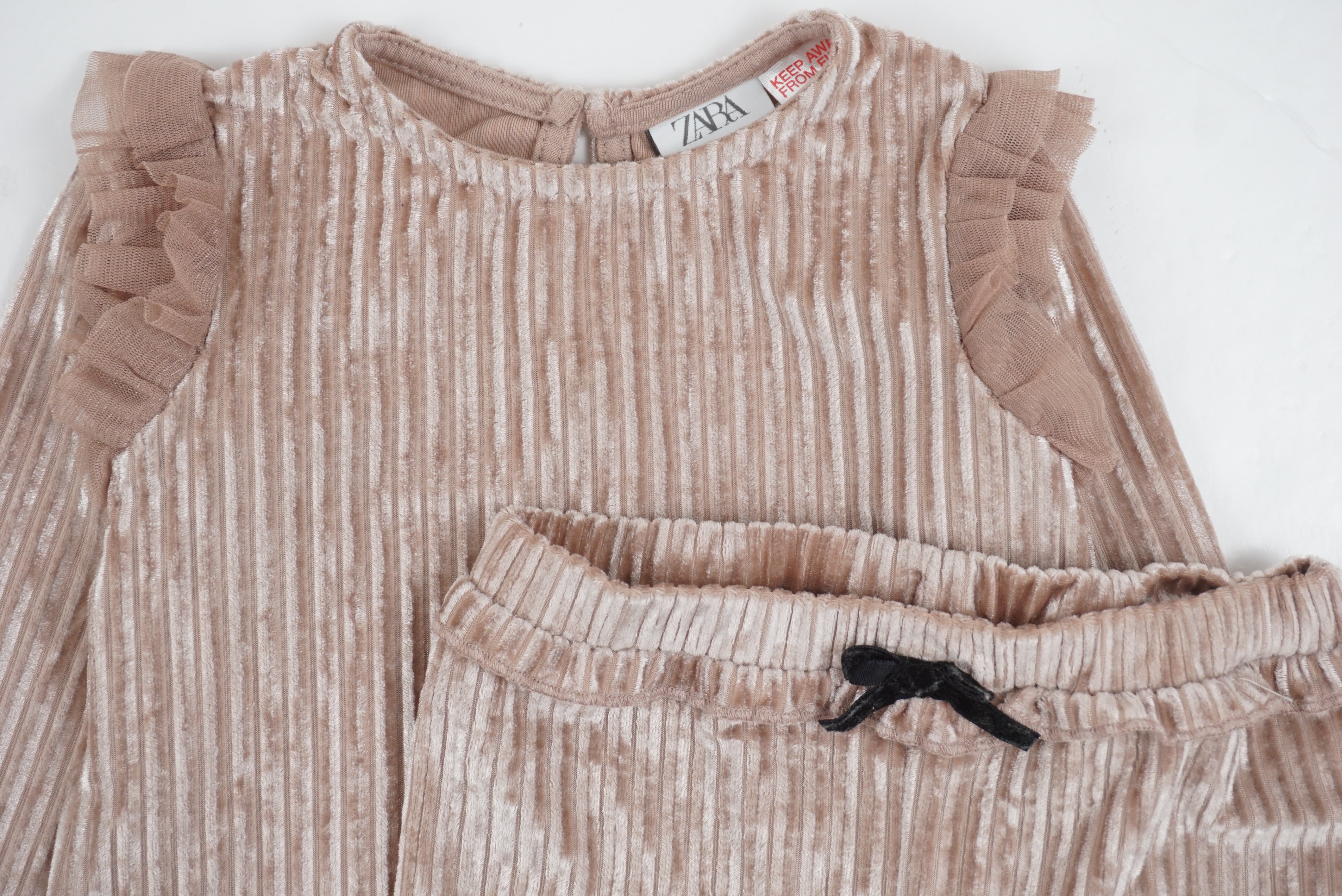 Ensemble Rose - 9/12 mois