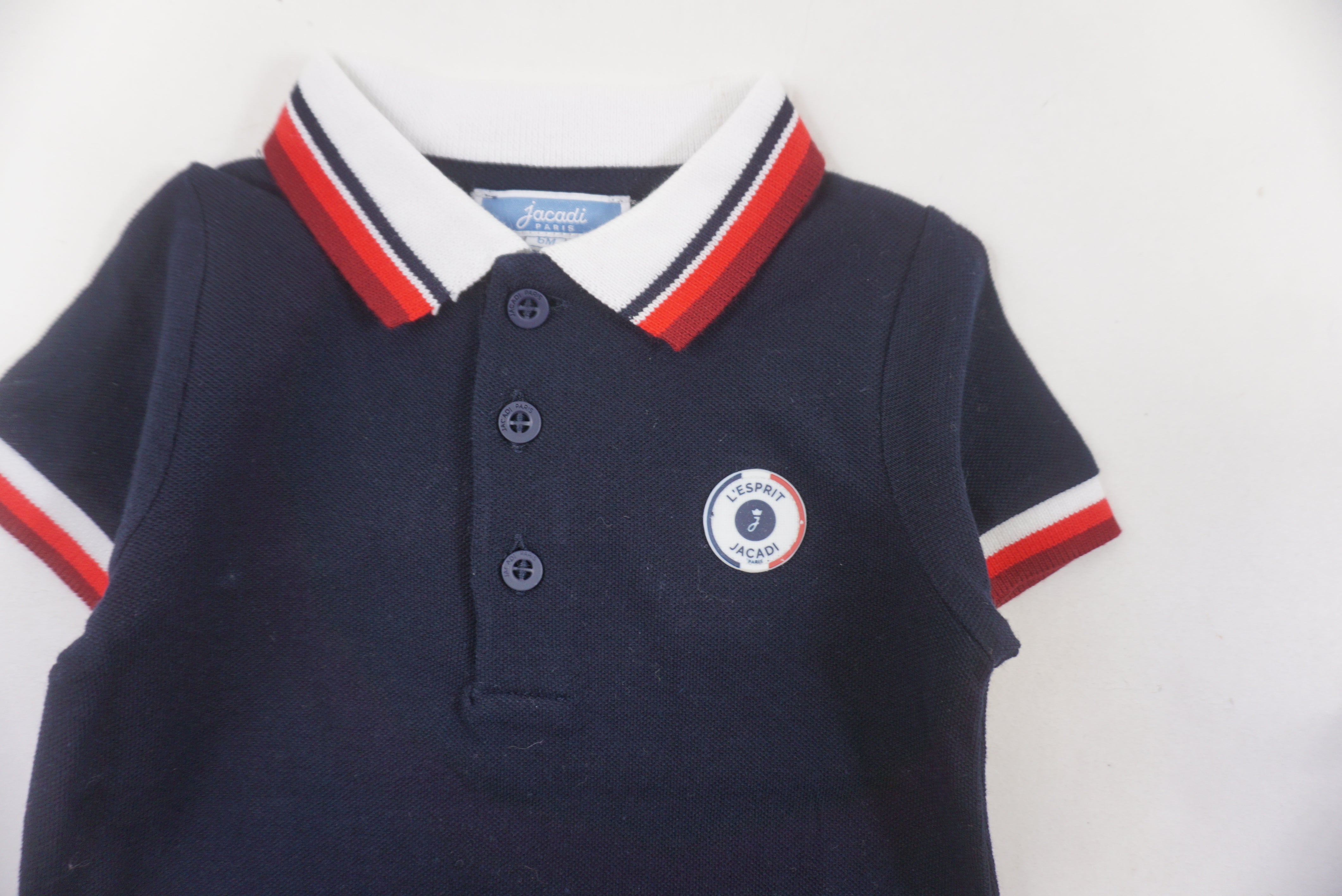 Combishort Bleu - 6 mois