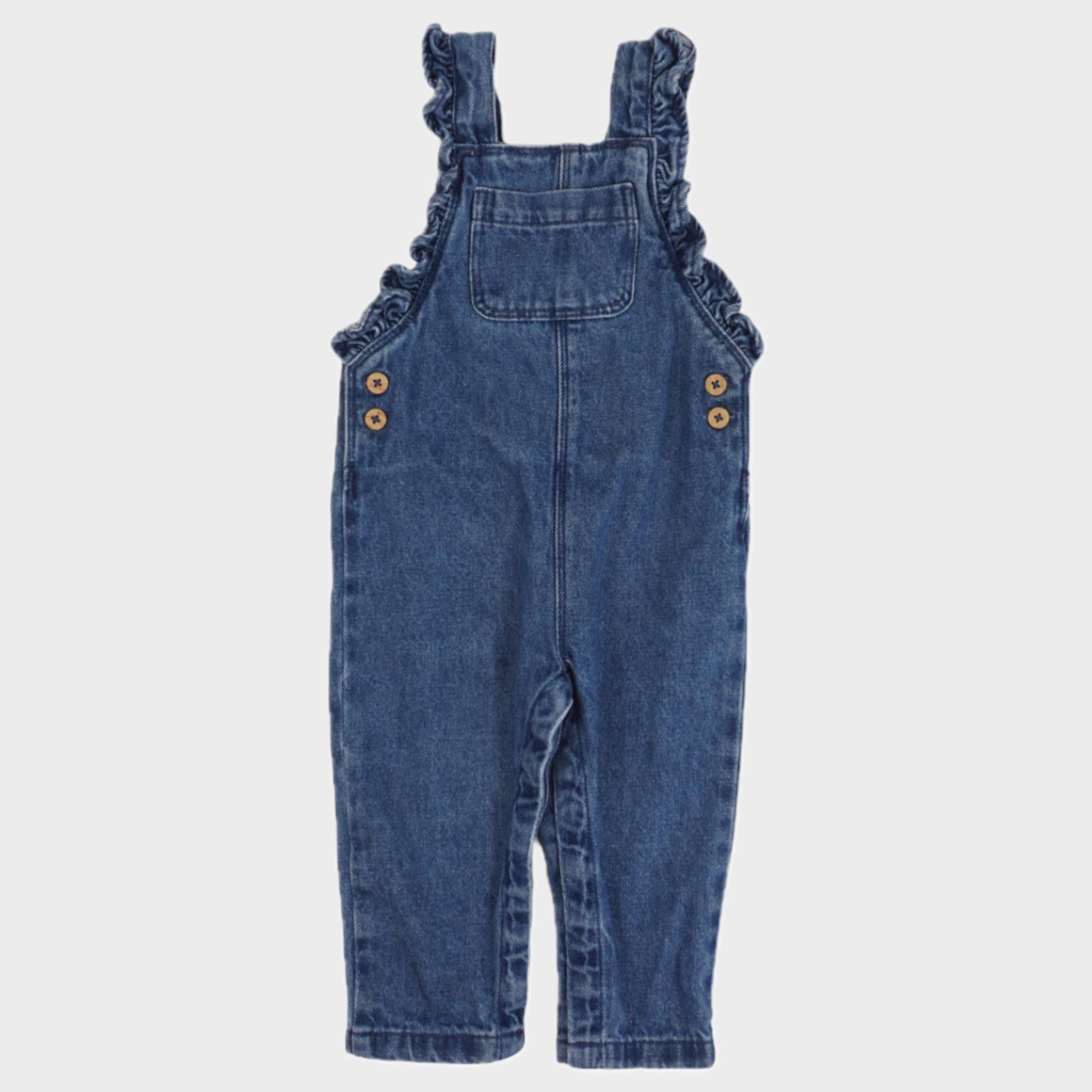 Salopette Bleu - 12 mois