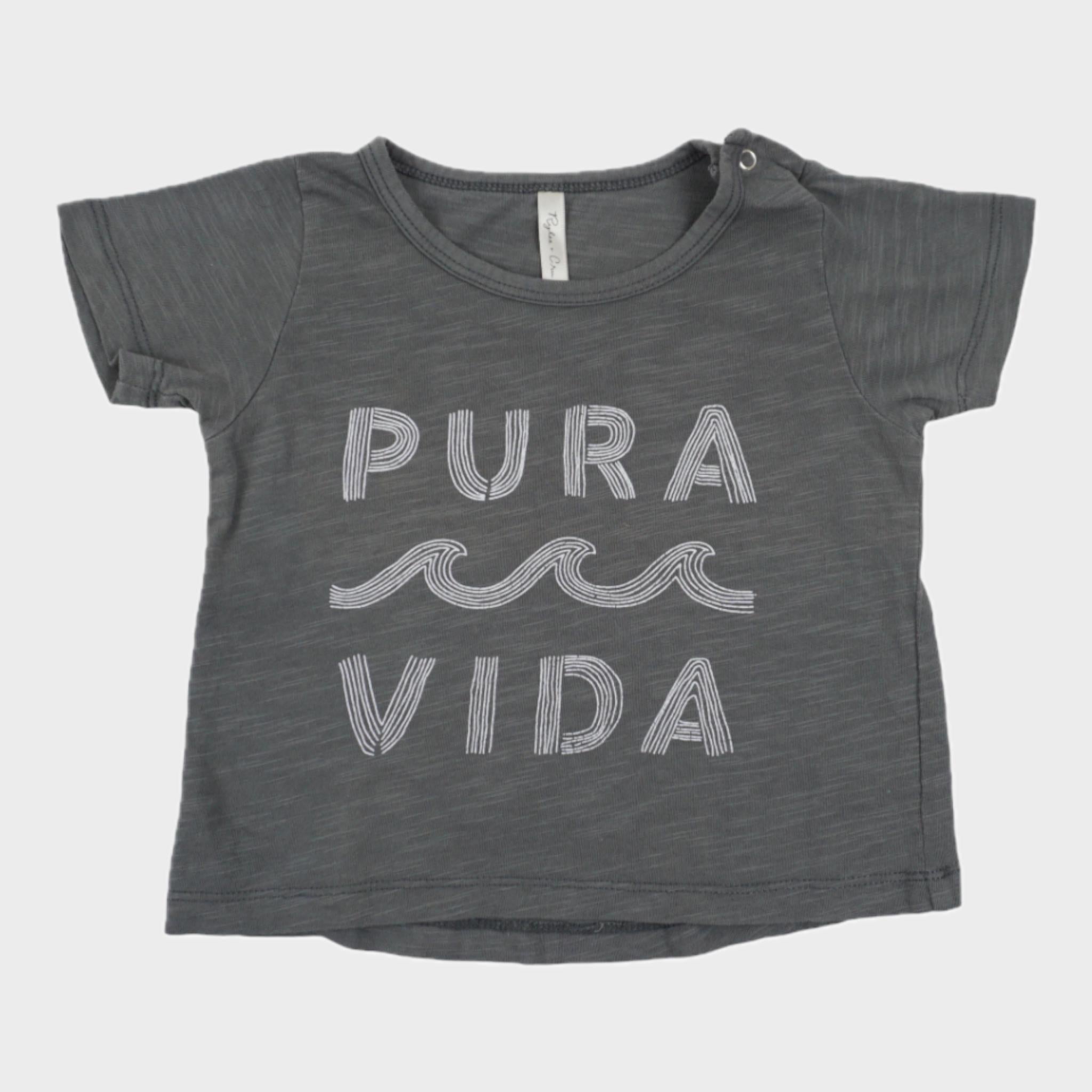 T-shirt Gris - 3/6 mois