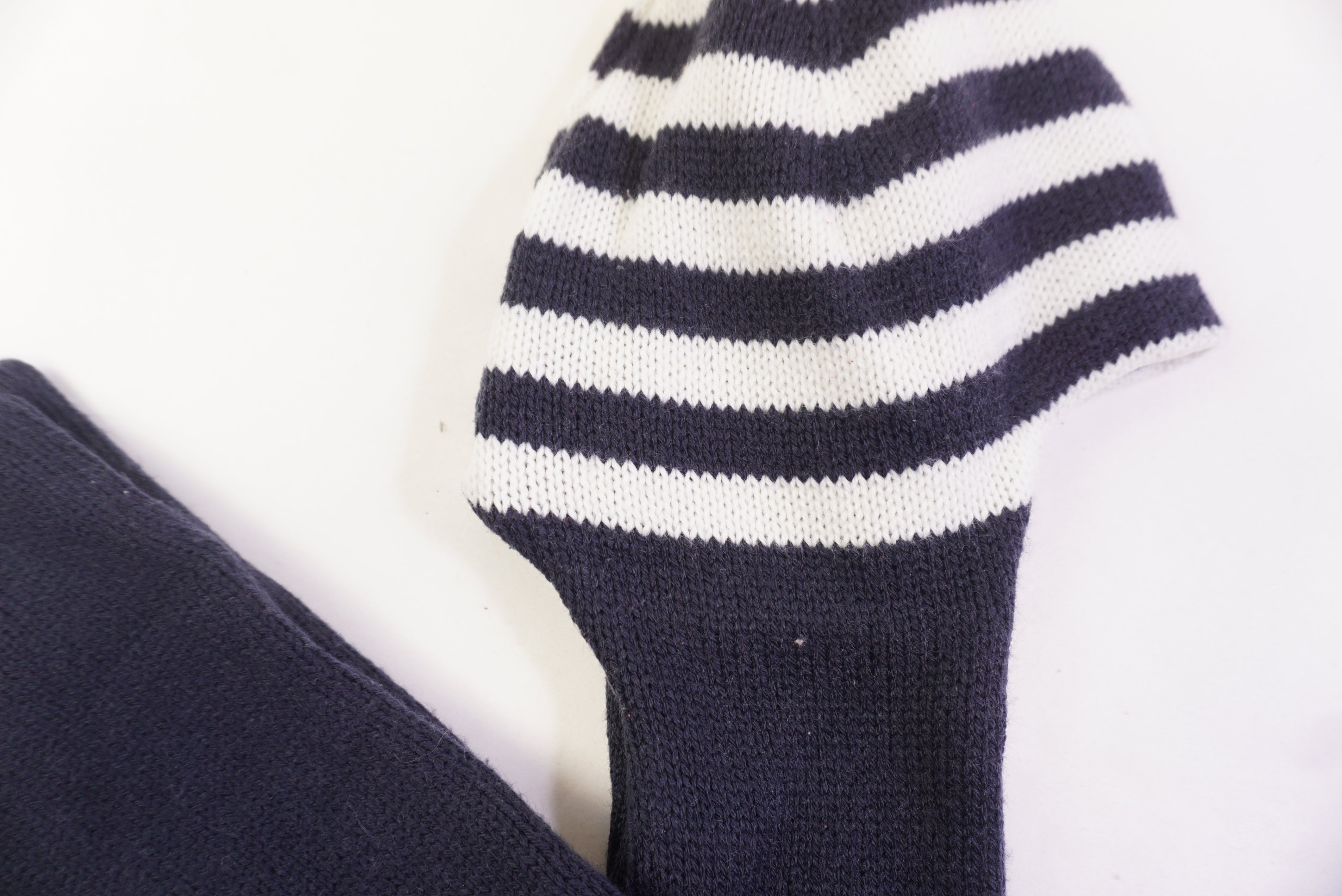 Bonnet echarpe Bleu - 12 mois