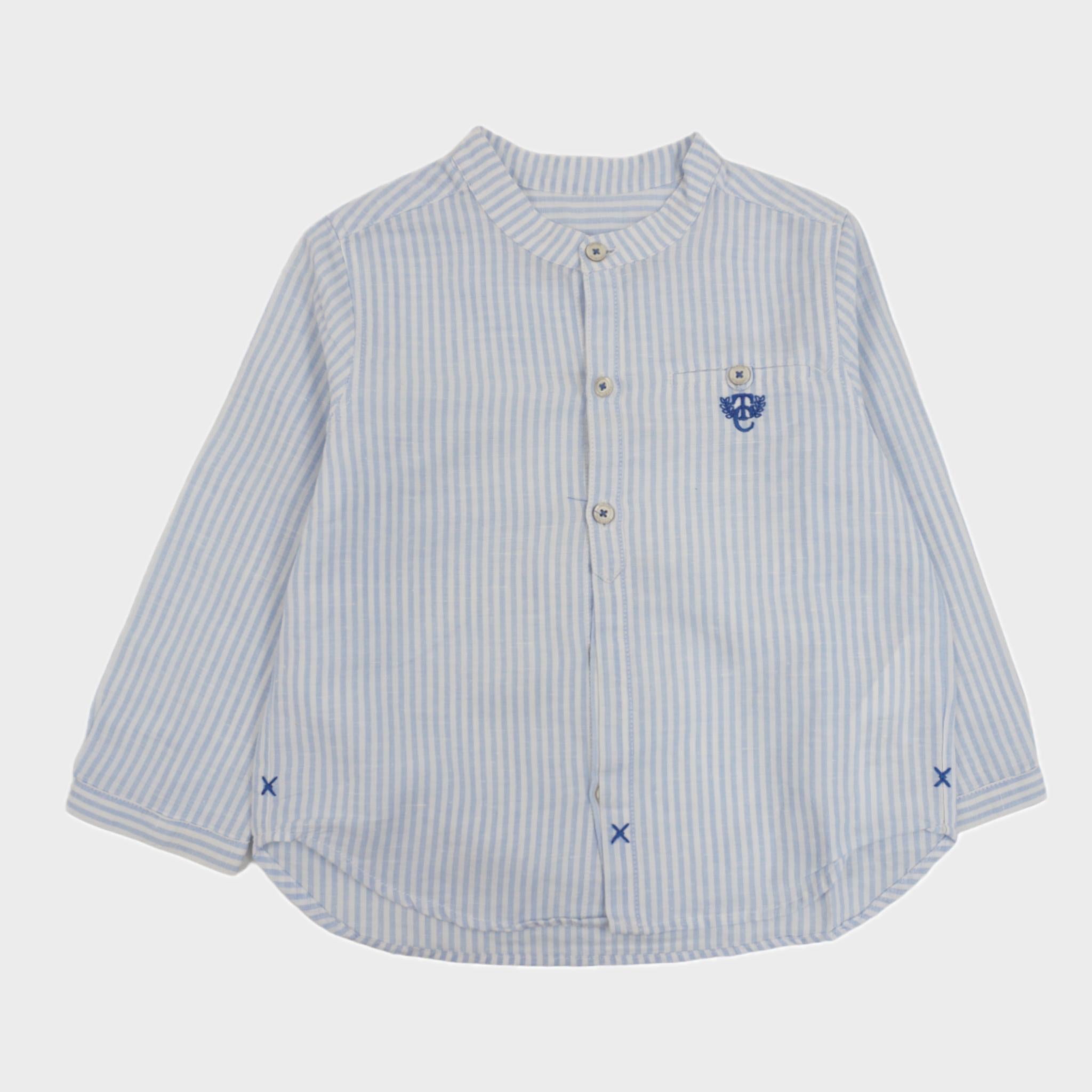 Blouse Bleu - 18 mois