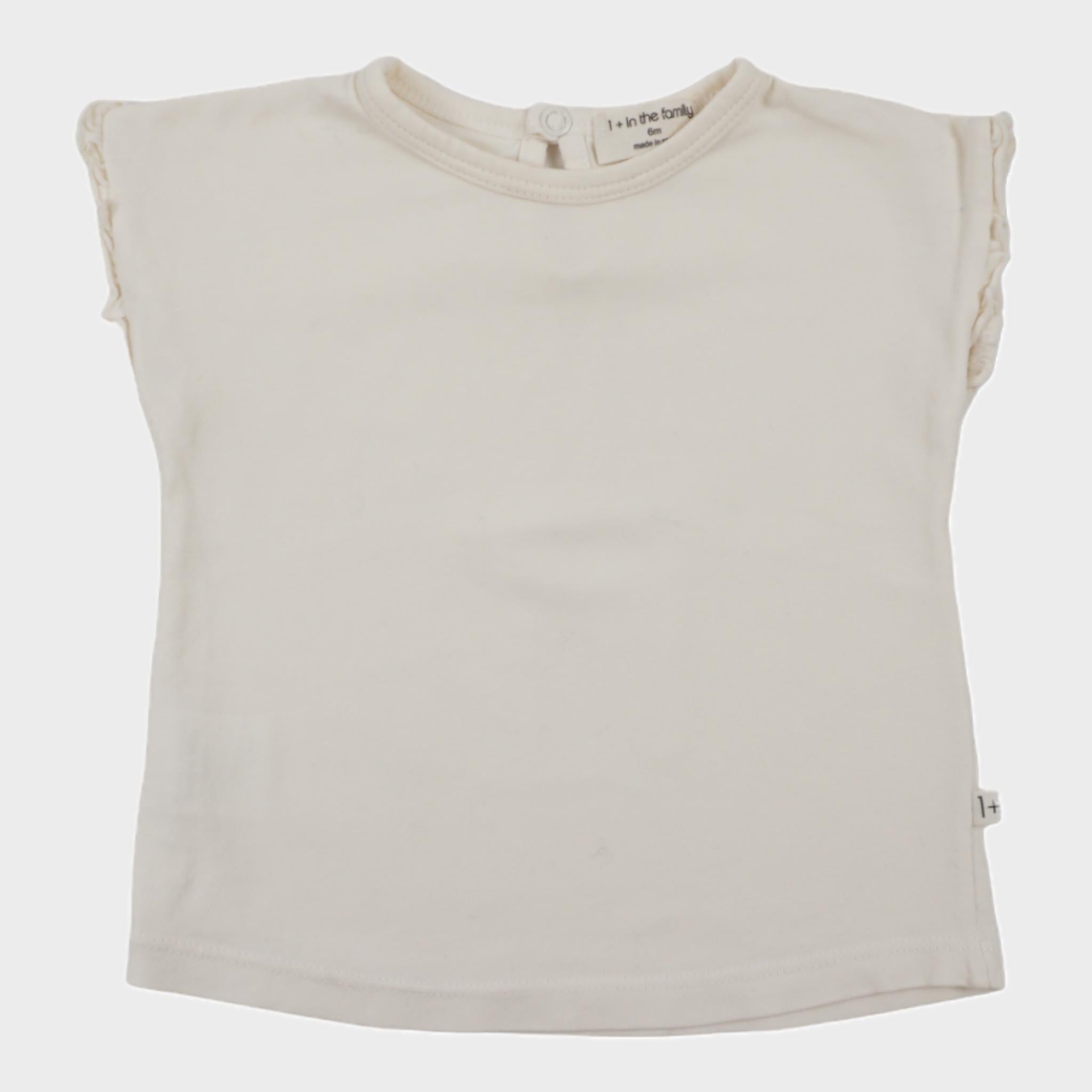 T-shirt Ecru - 6 mois