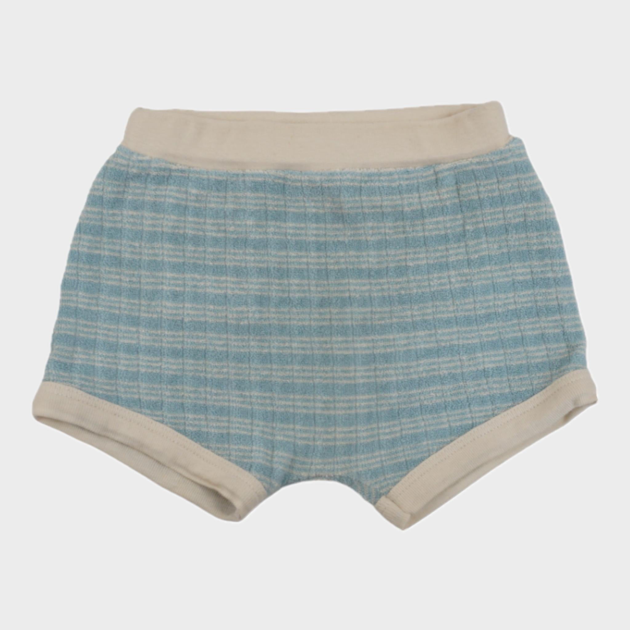 Short Bleu - 12 mois