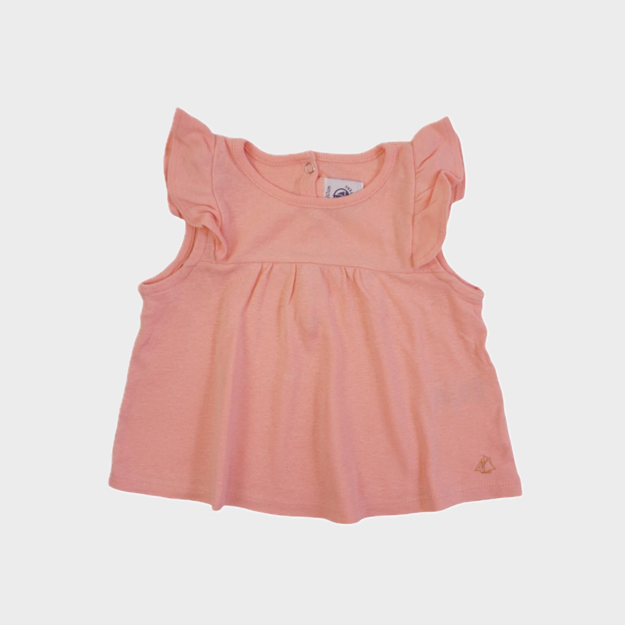 T-shirt Rose - 6 mois