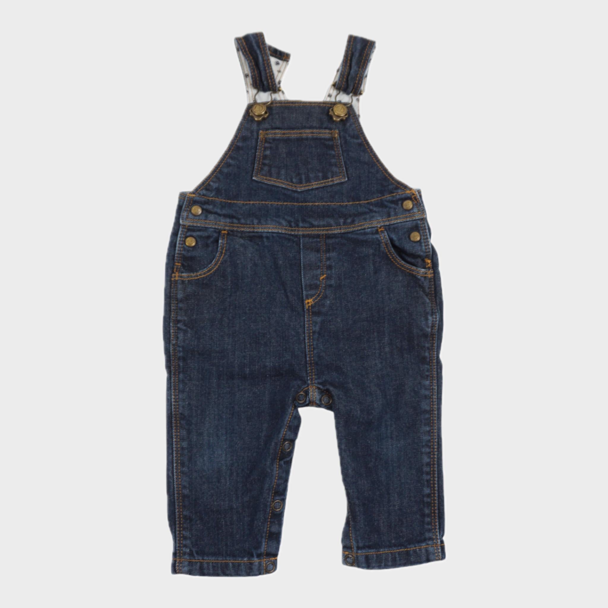 Salopette Bleu - 3 mois