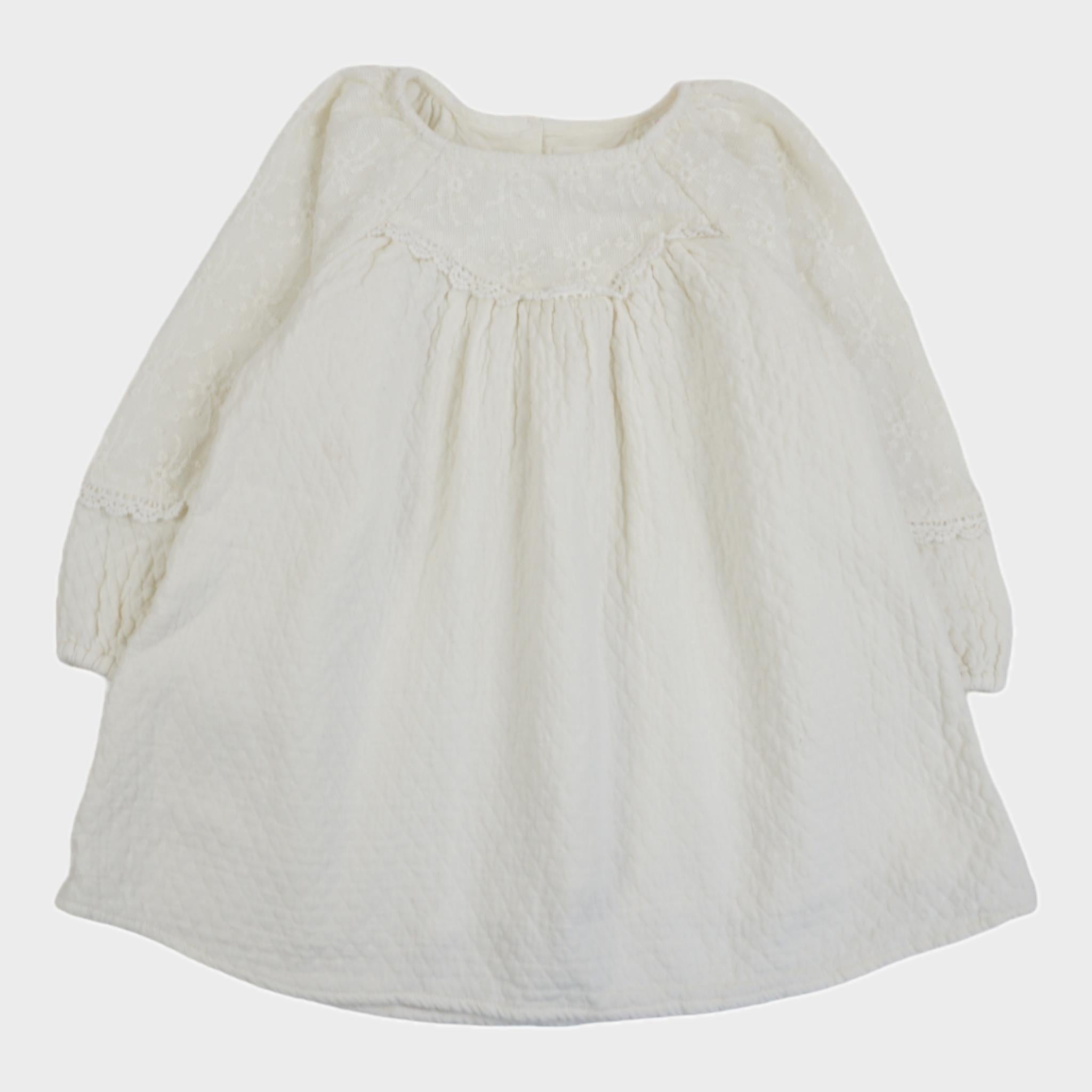 Robe Crème - 18/24 mois