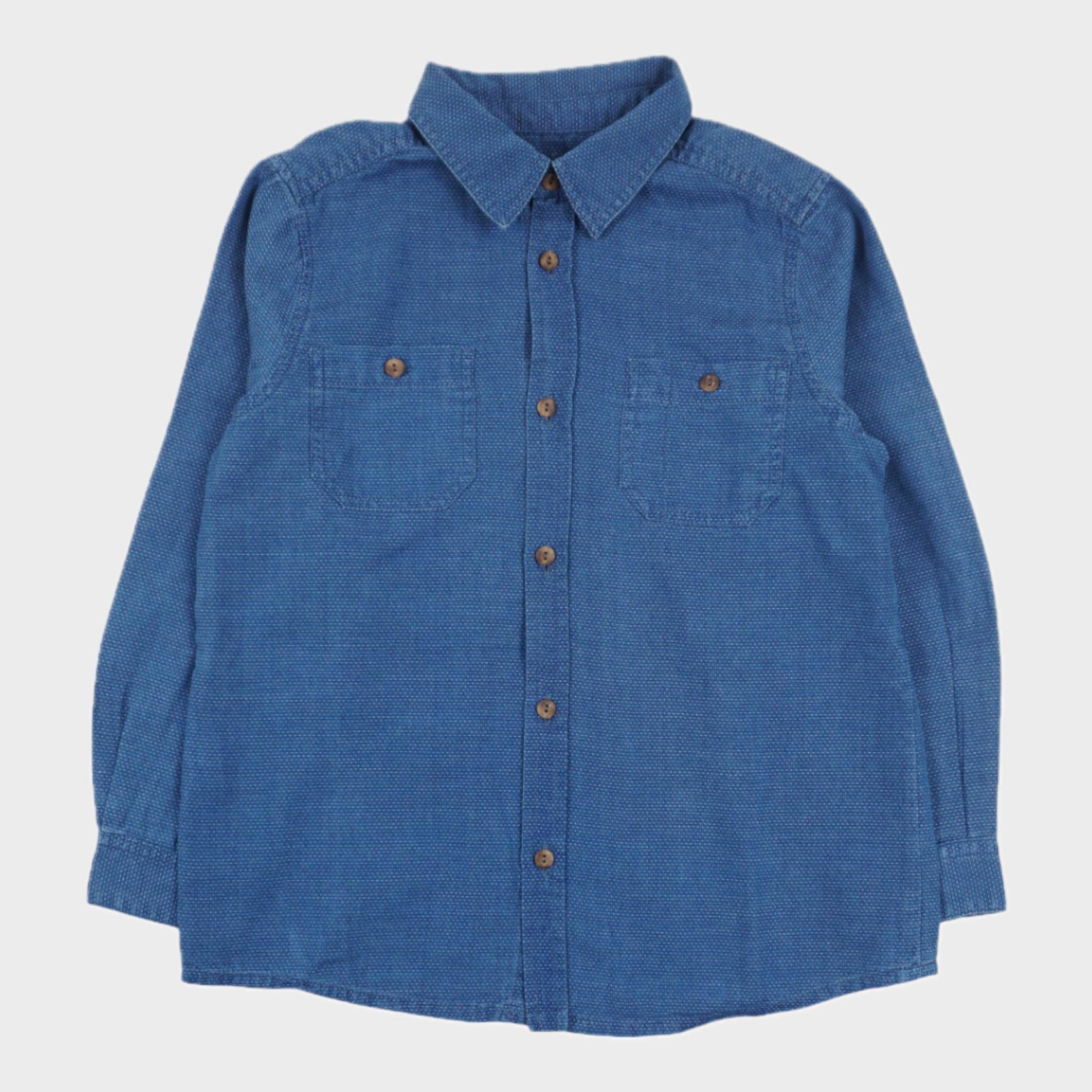 Chemise Bleu - 4 ans