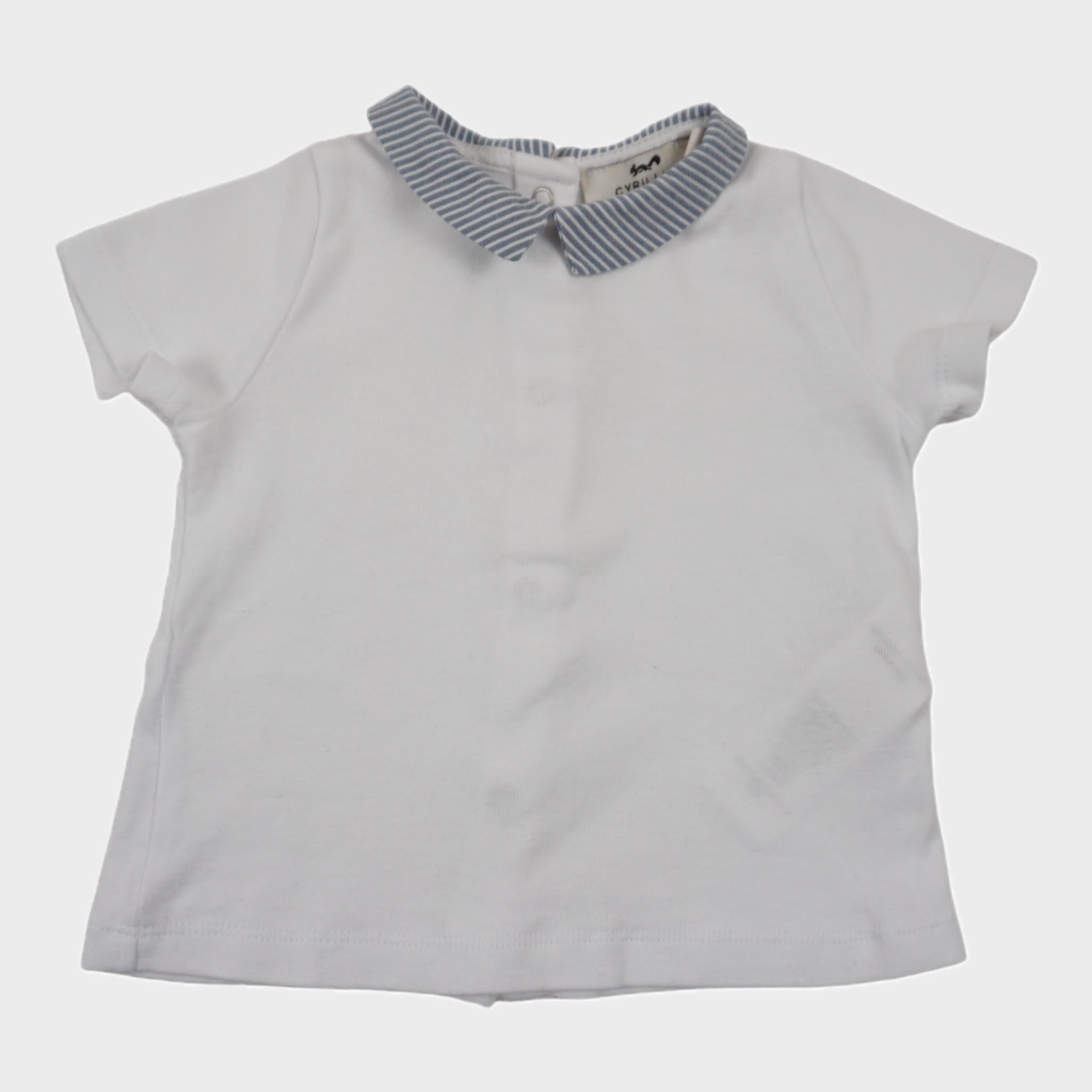 T-shirt Blanc - 6 mois