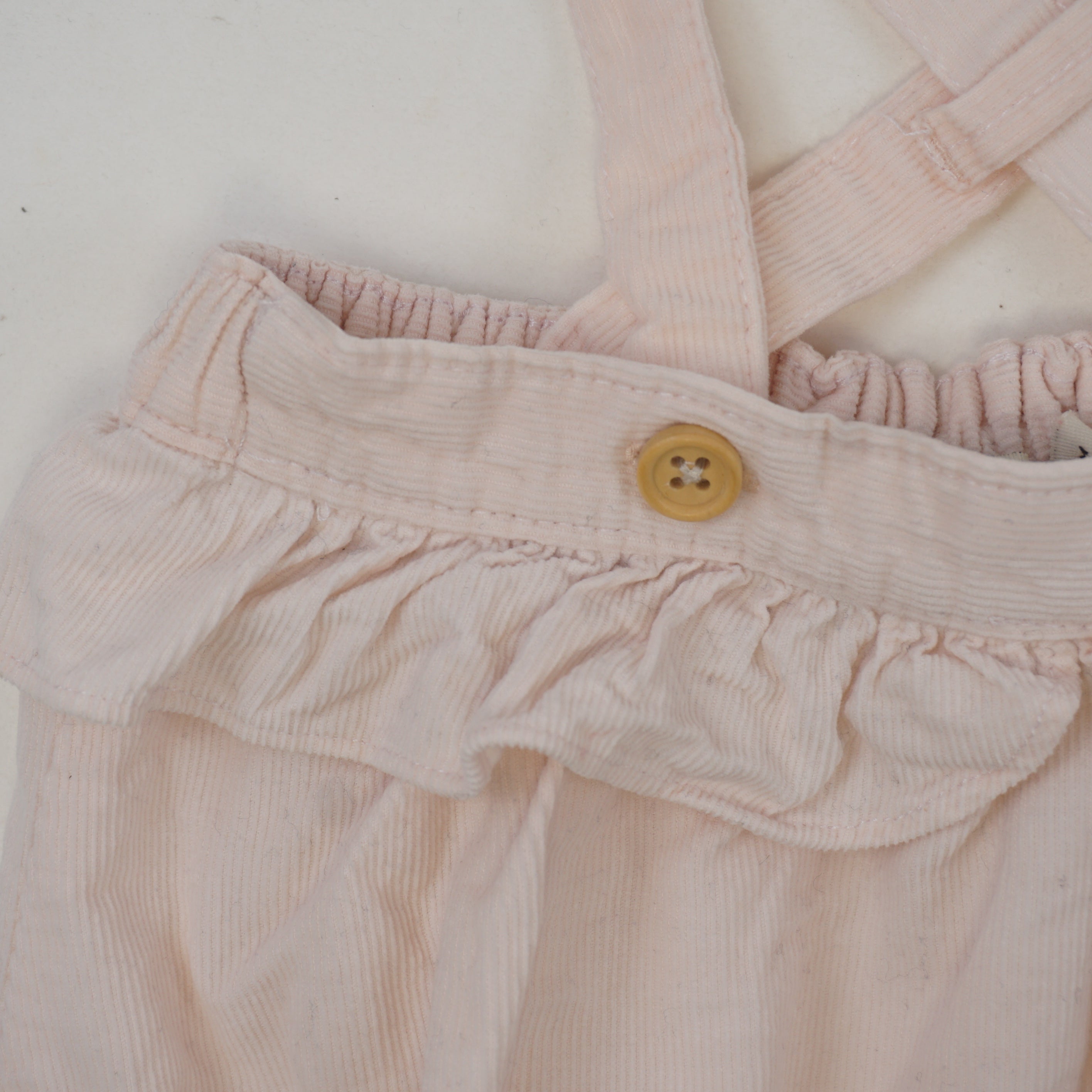 Bloomer à bretelles Rose - 18 mois