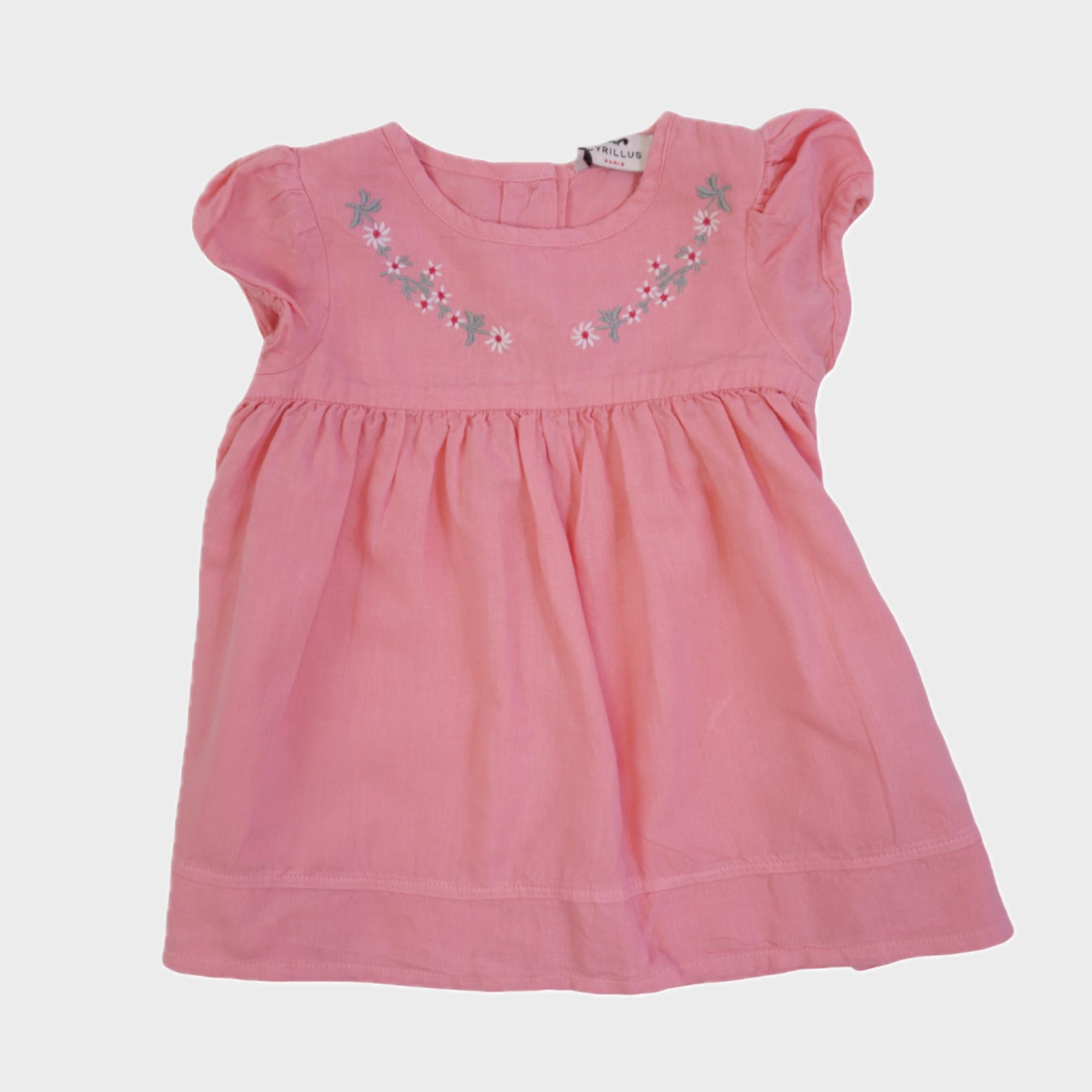Robe Rose - 9 mois