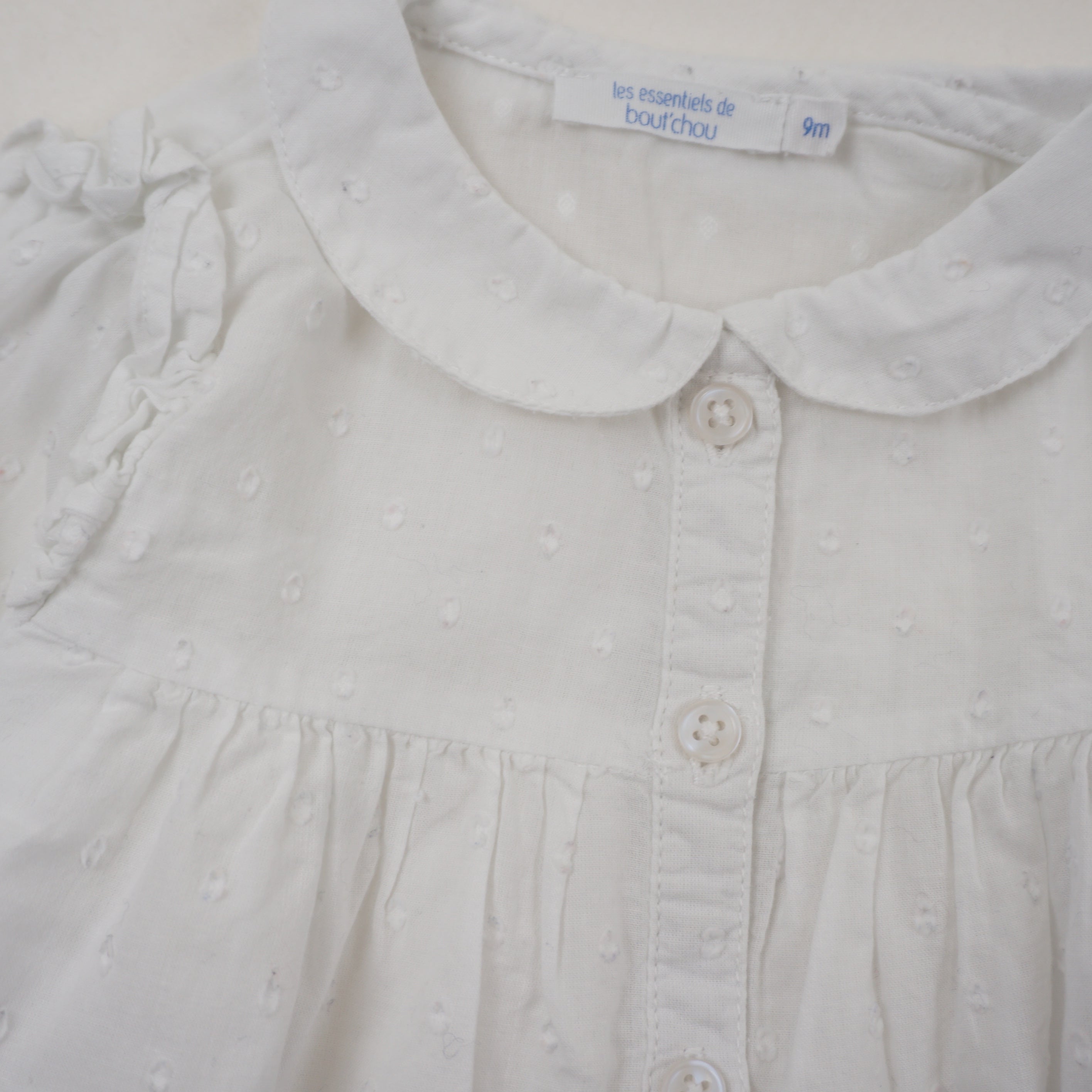 Chemise Blanc - 9 mois