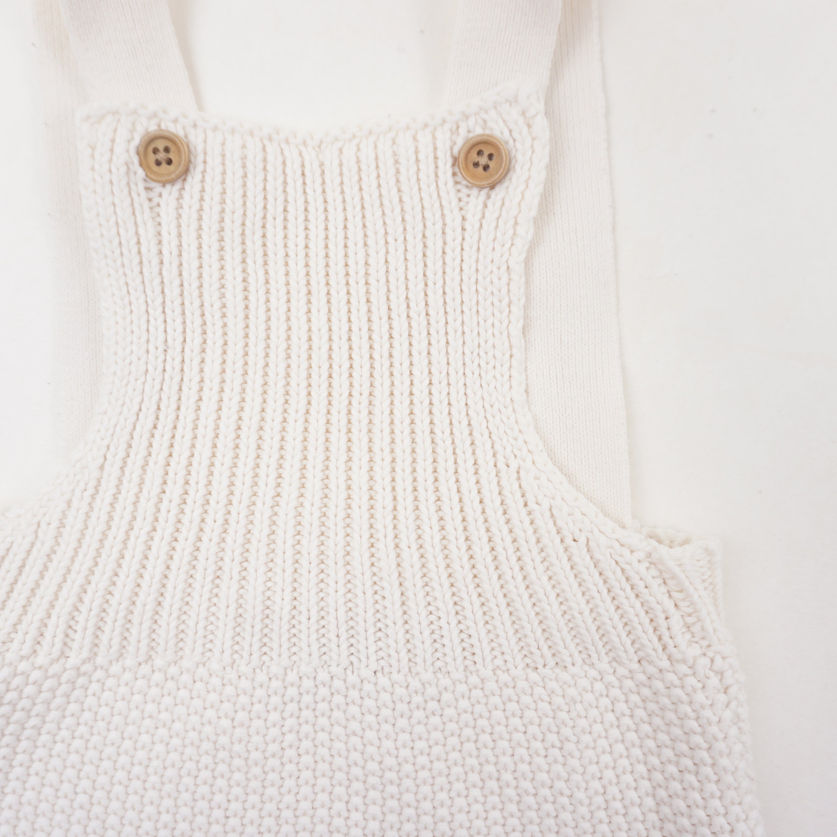 Barboteuse Ecru rosé - 6/9 mois