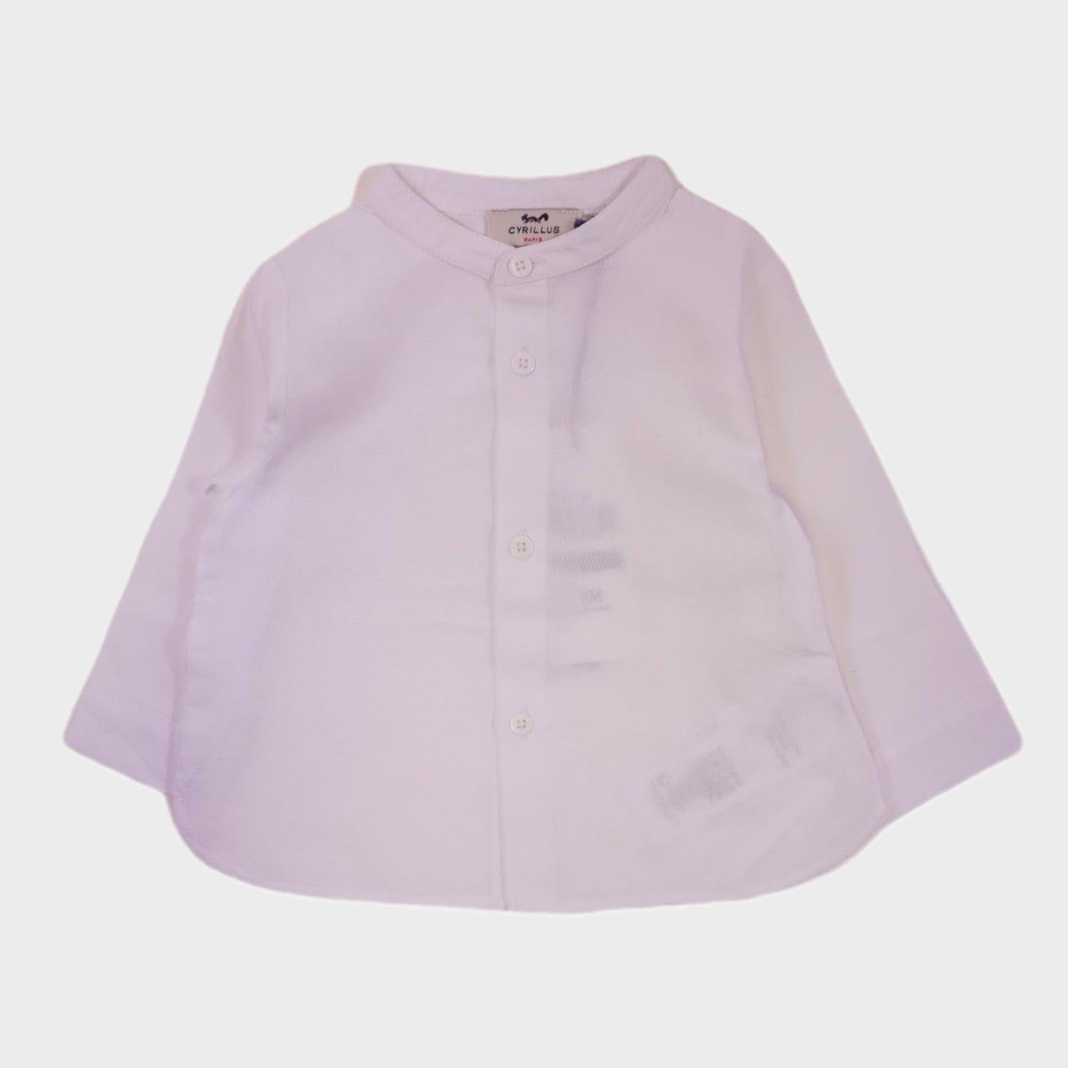 Chemise Blanc - 9 mois