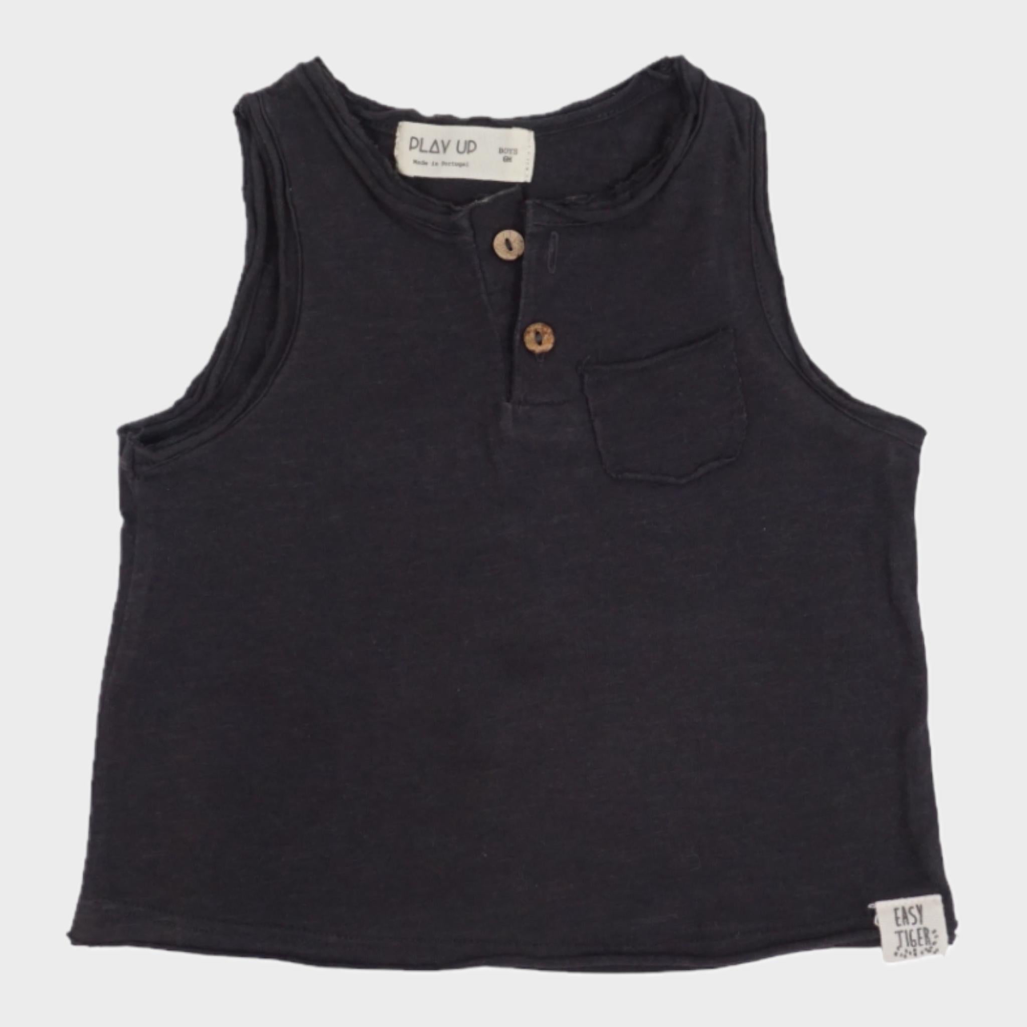 Débardeur Noir - 6 mois