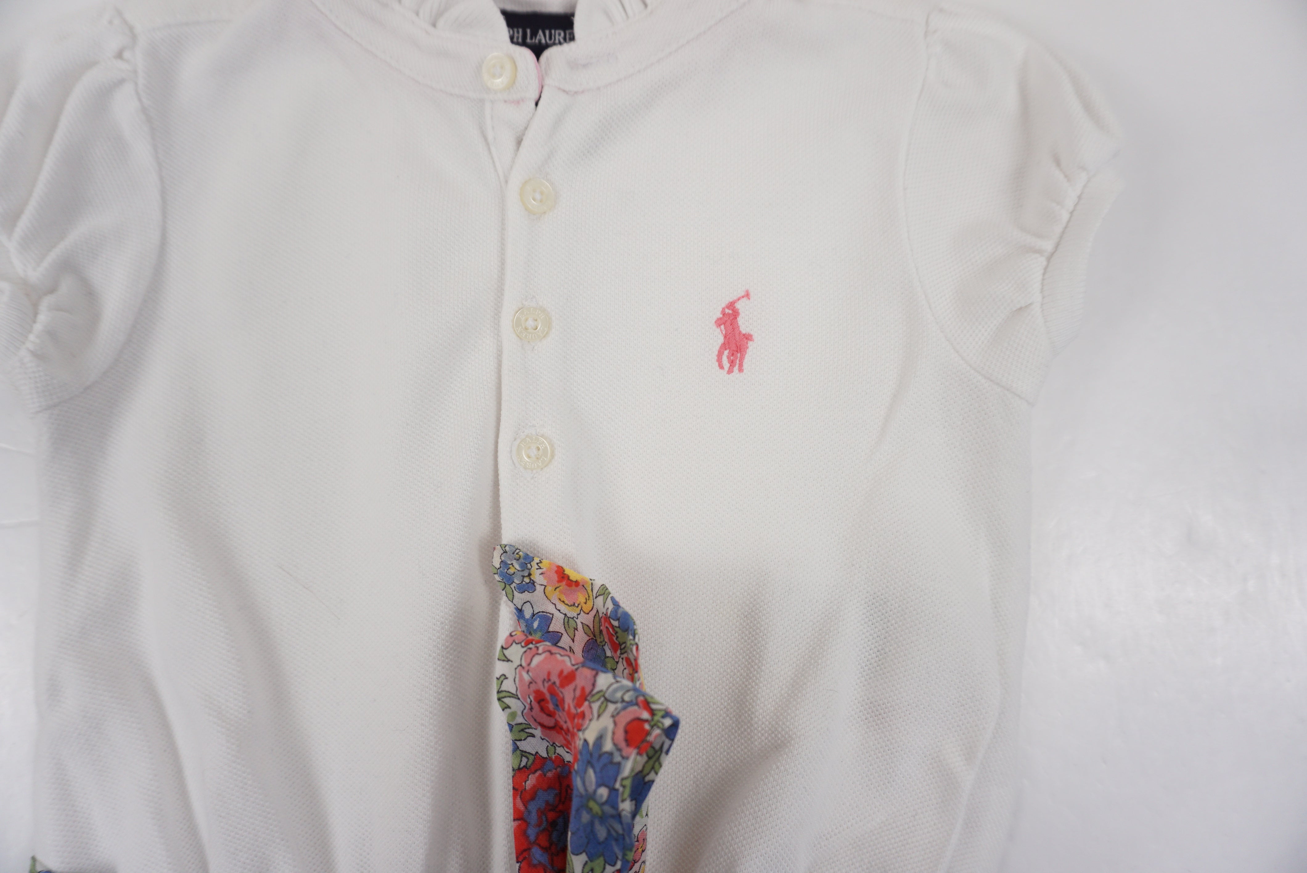 Combishort Blanc - 18 mois