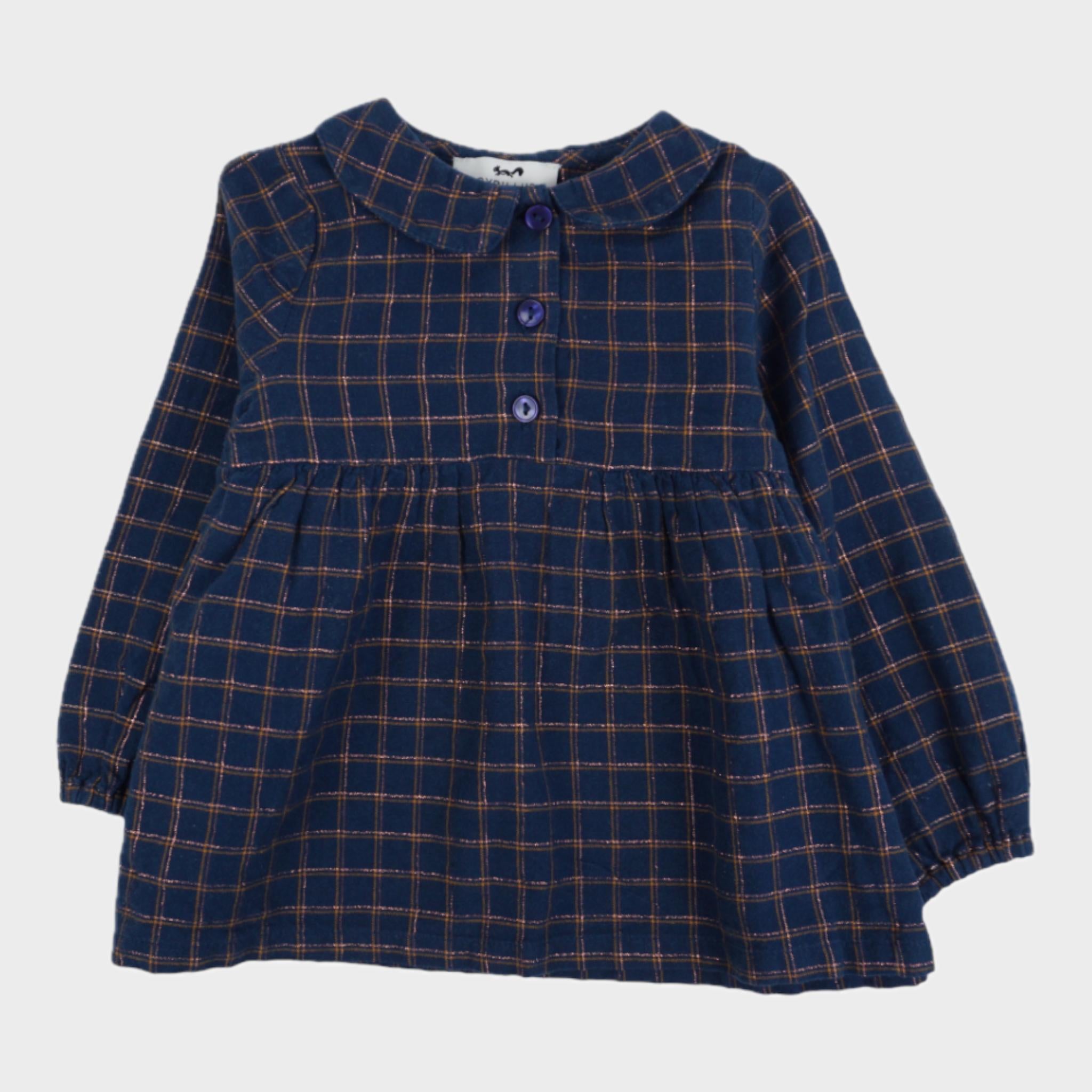 Blouse Bleu - 18 mois