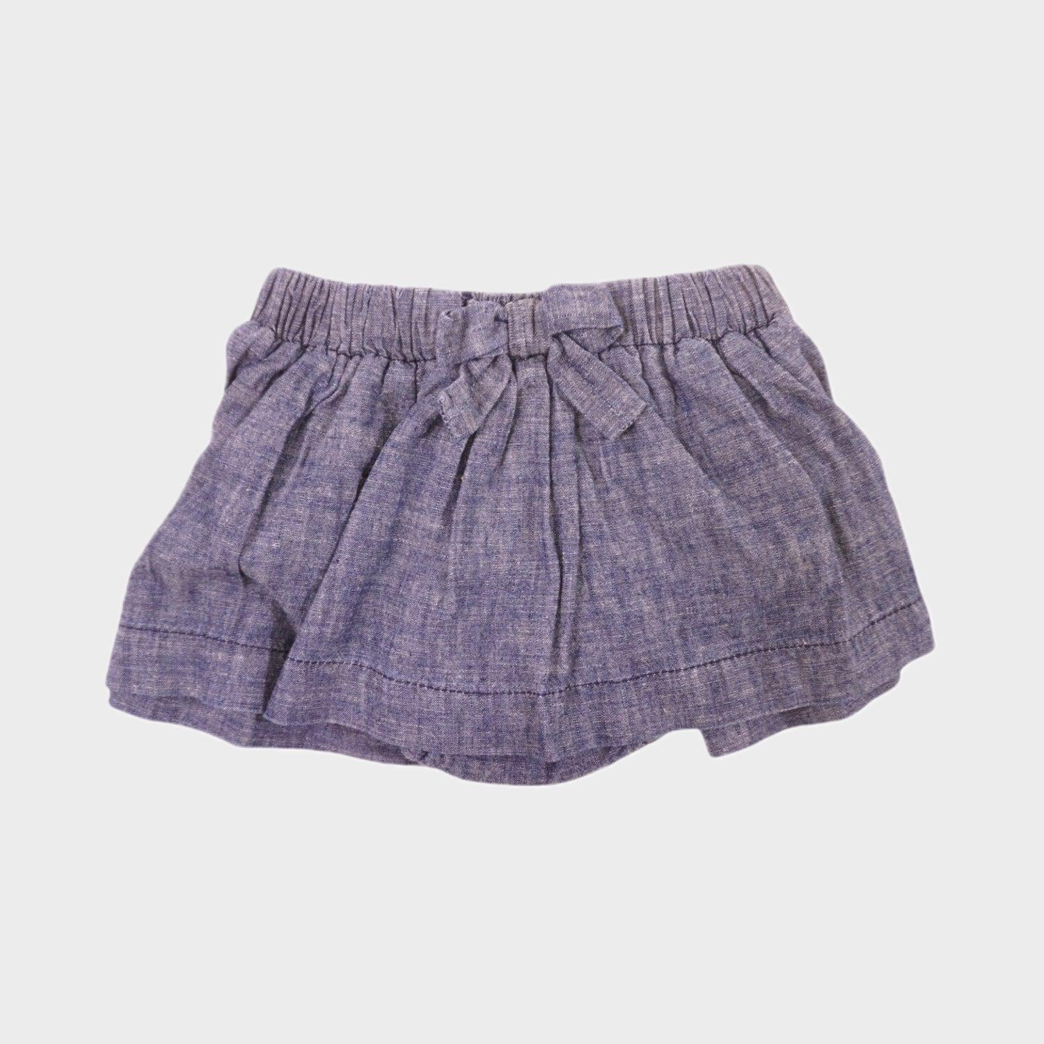 Jupe Bleu - 6/12 mois