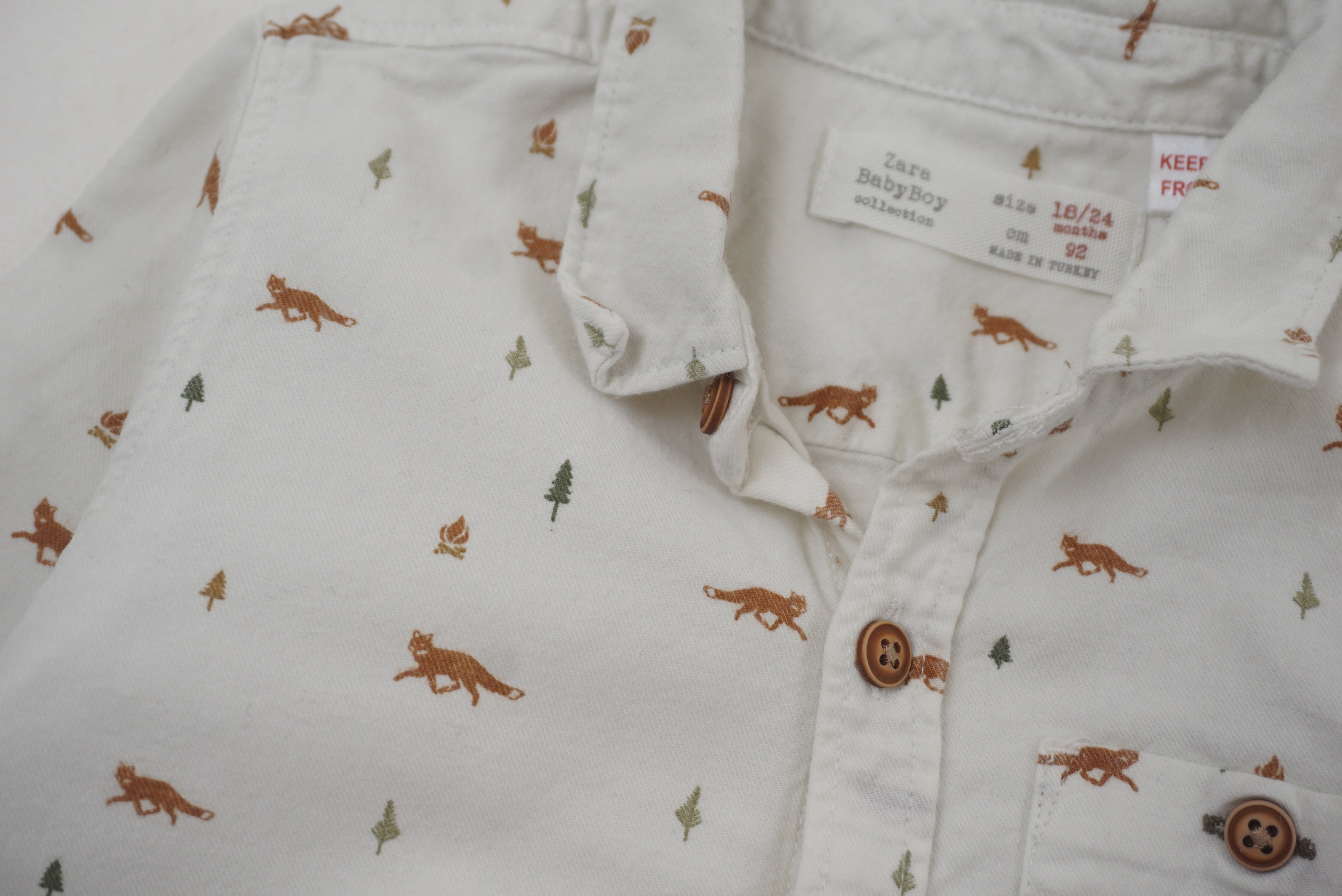 Chemise Ecru - 18/24 mois