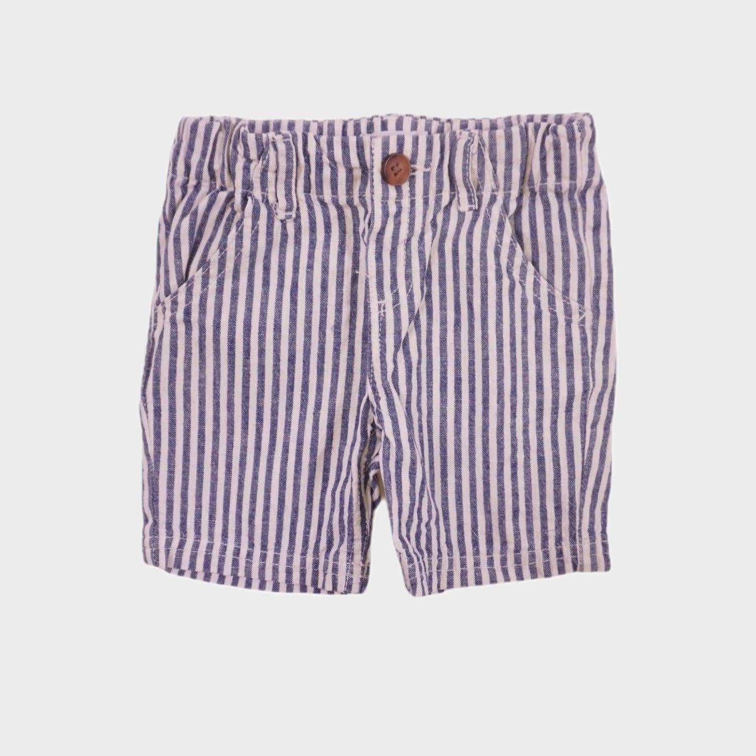 Bermuda Bleu - 6 mois