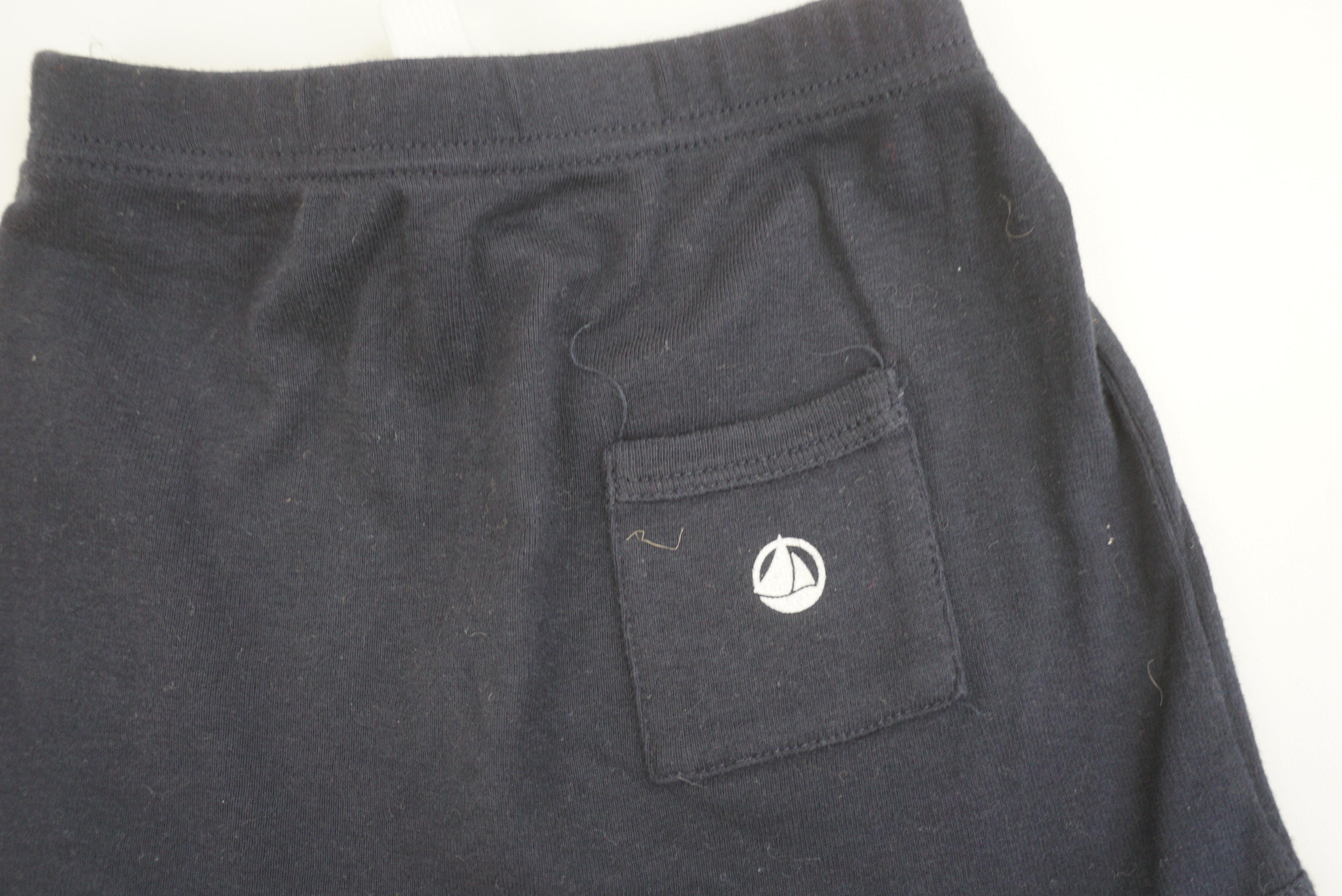 Short Bleu - 12 mois