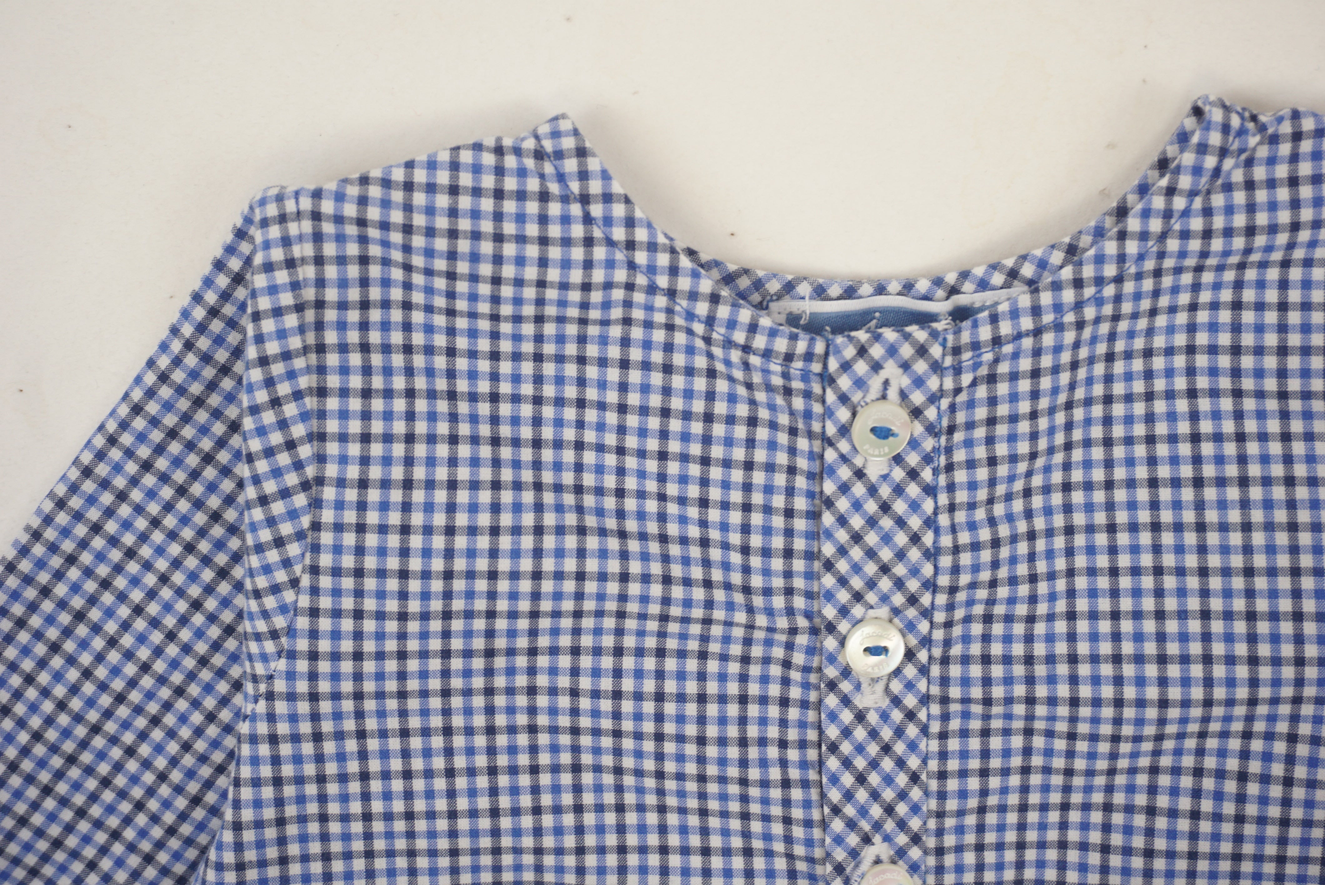 Blouse Bleu - 1 mois