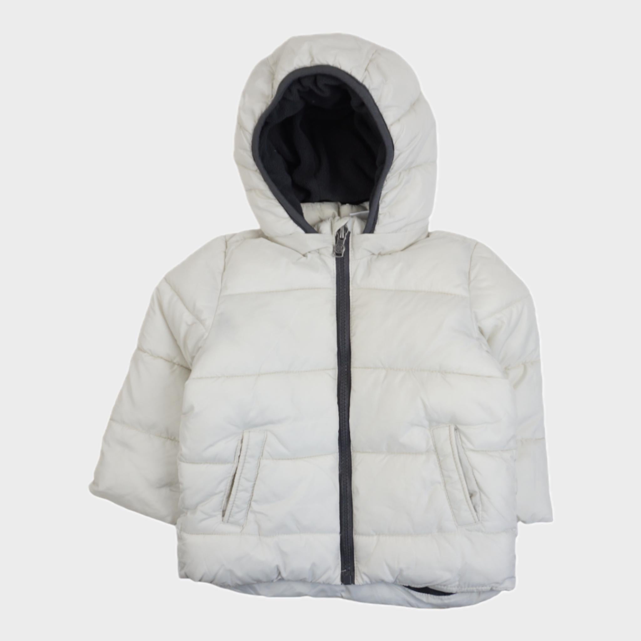 Doudoune Blanc - 9/12 mois