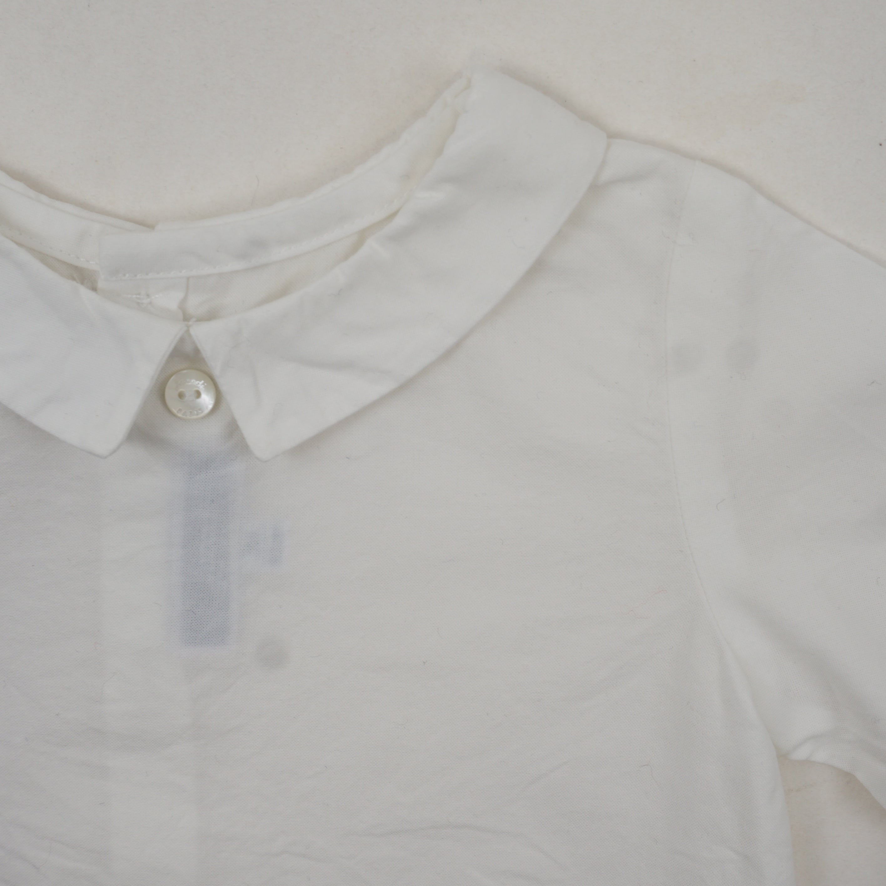Blouse Blanc - 3 mois