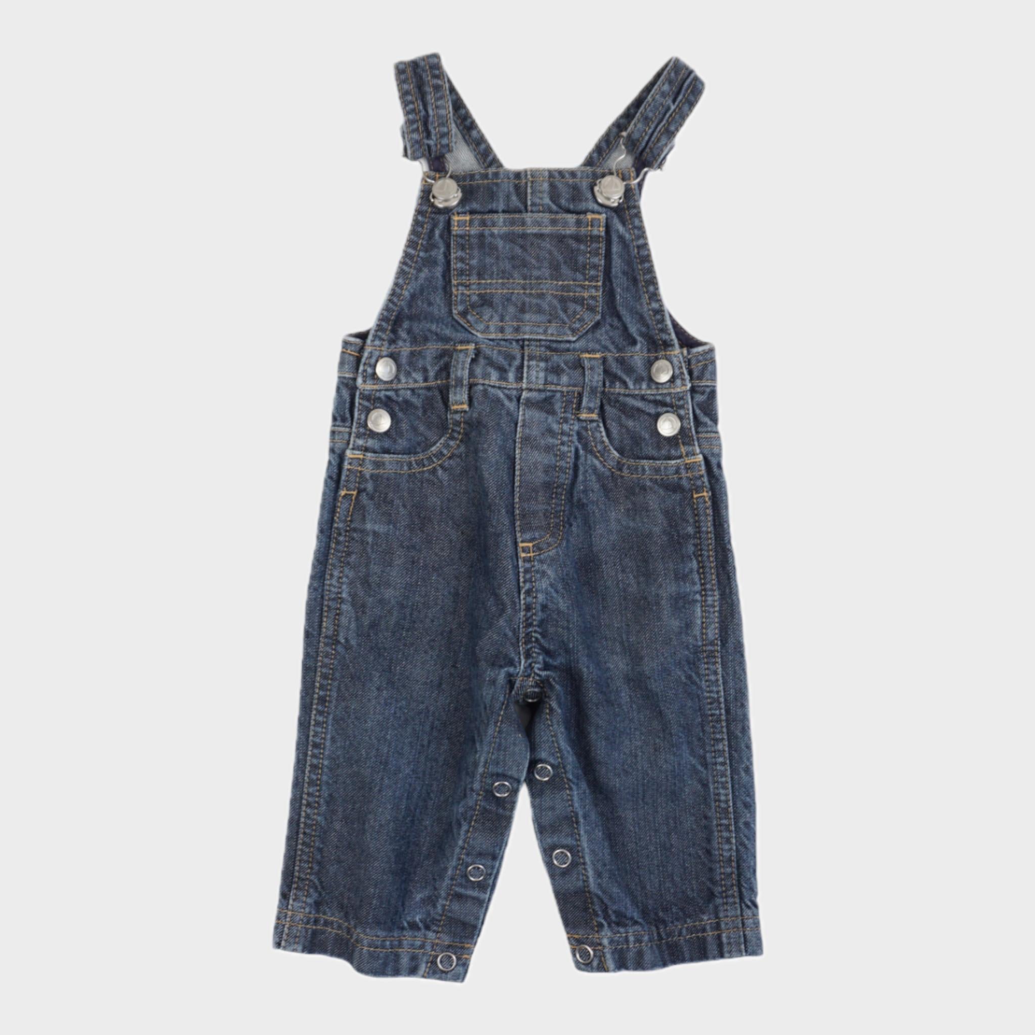 Salopette Bleu - 3 mois