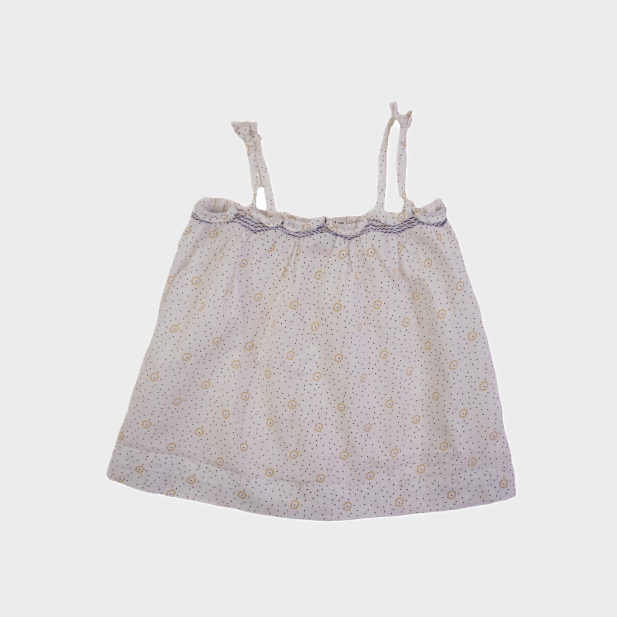 Blouse Blanc - 12 mois