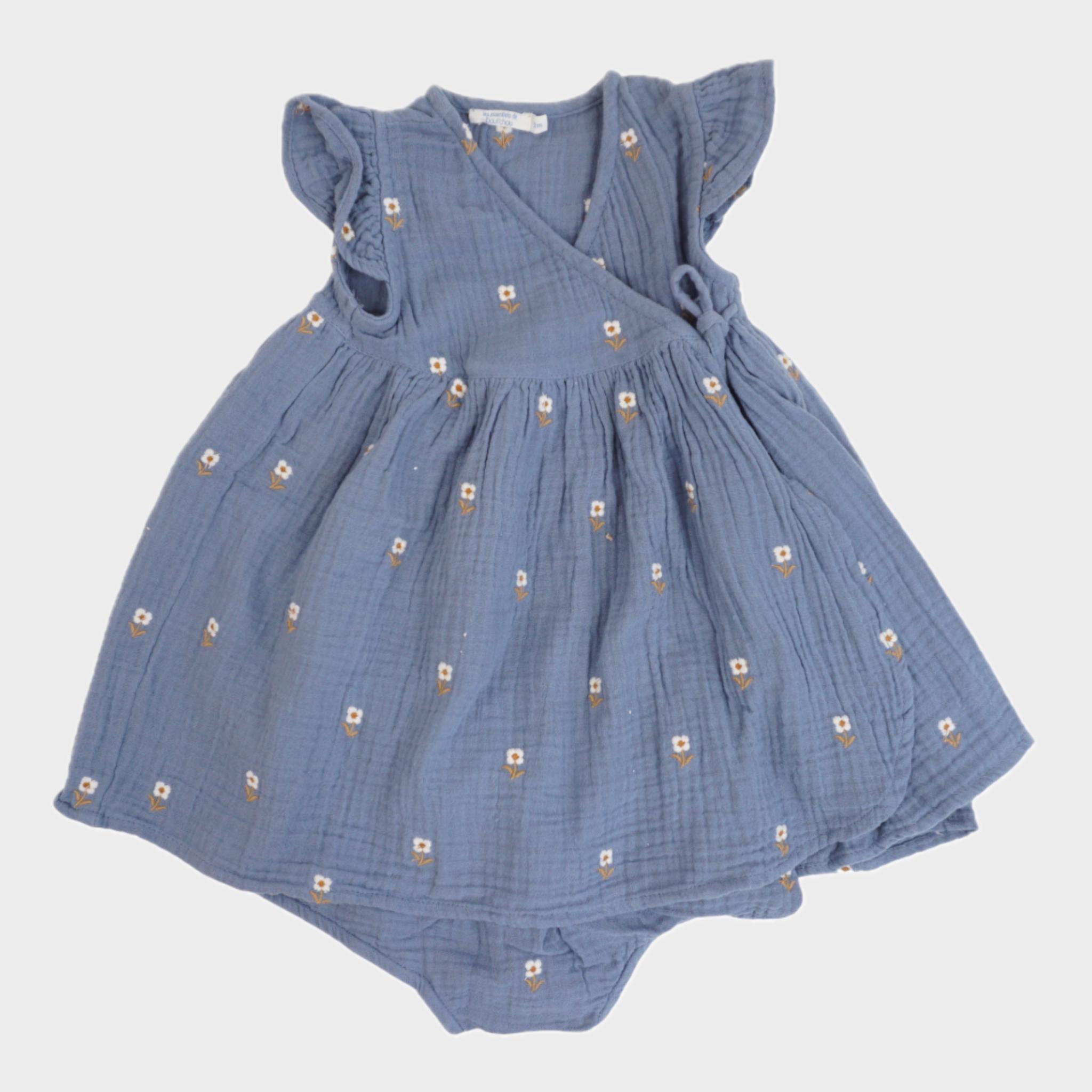 Robe Bleu - 12 mois