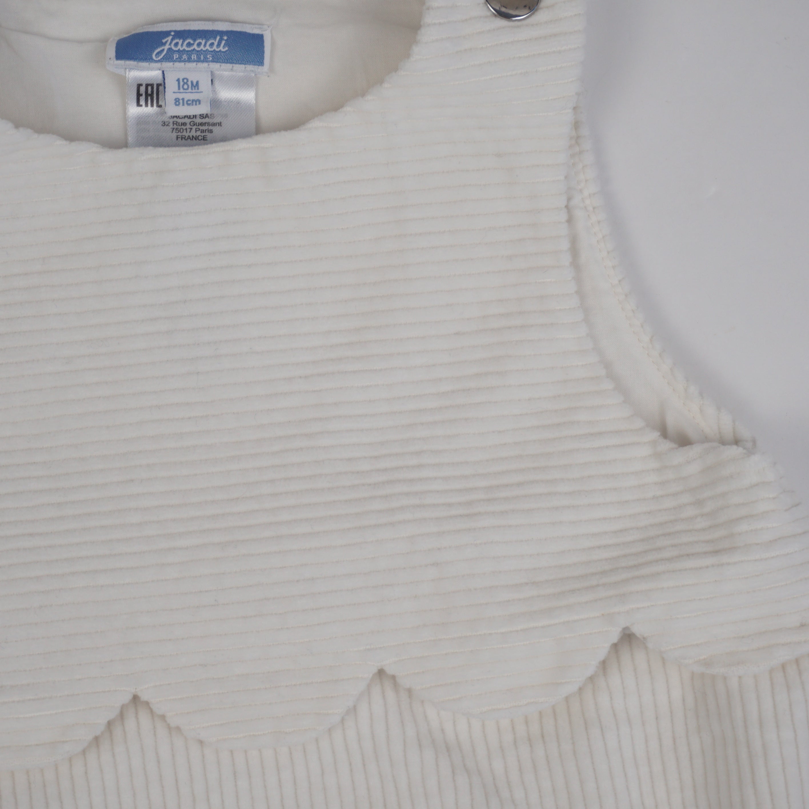 Barboteuse Ecru - 18 mois